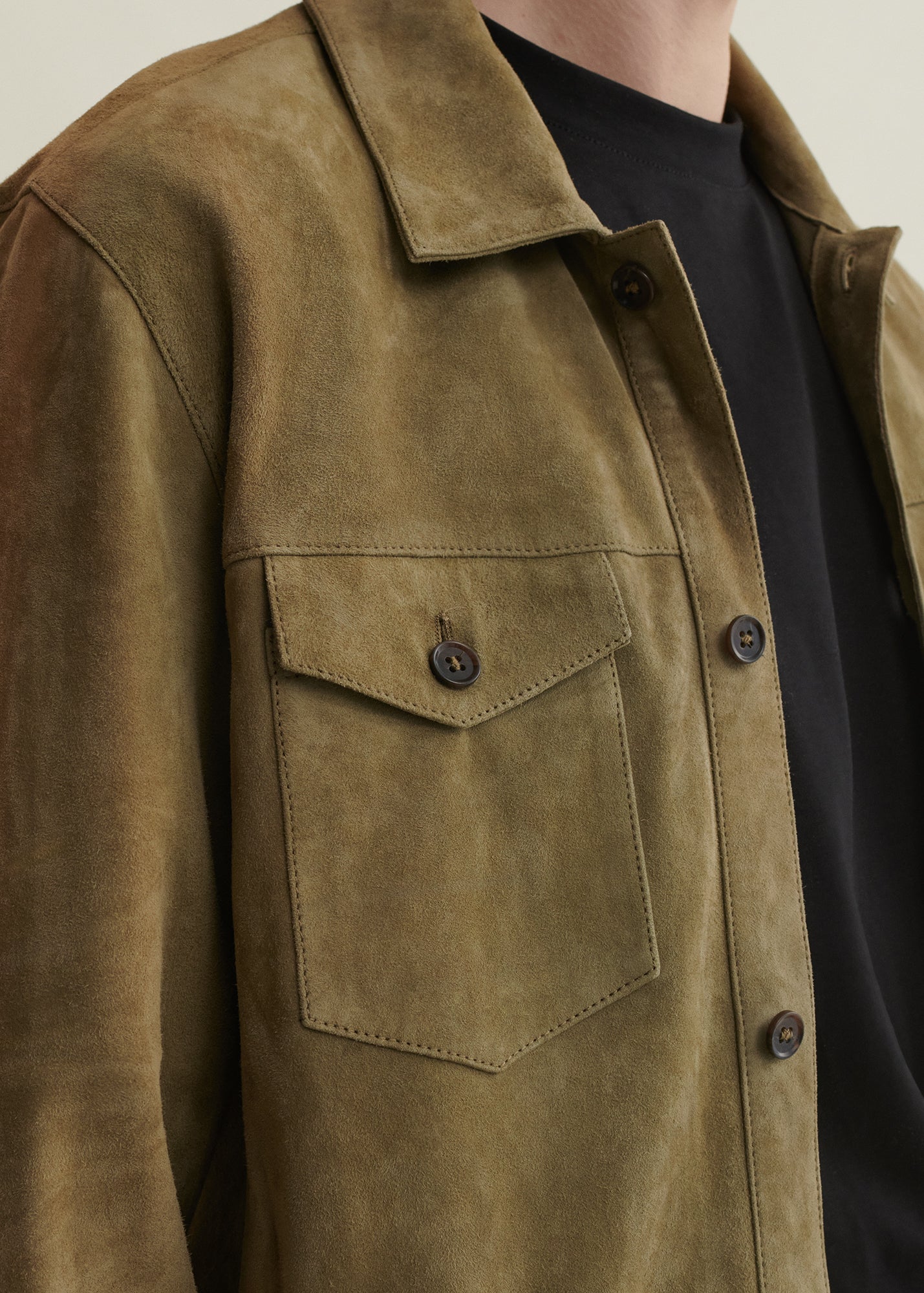 DEX | Suede Western Shirt