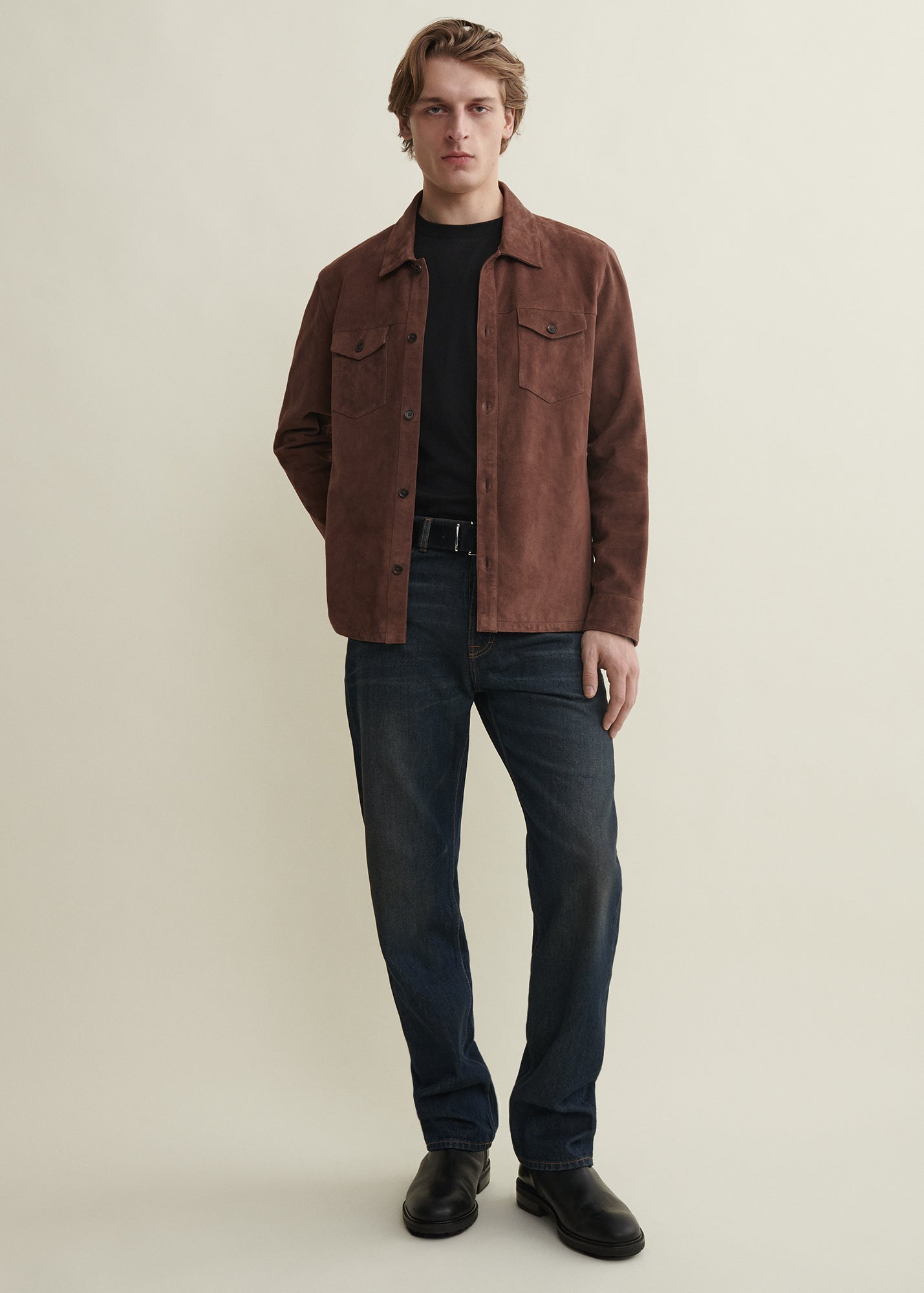 DEX | Suede Western Shirt