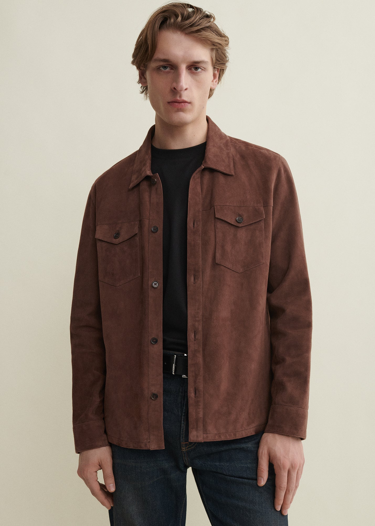 DEX | Suede Western Shirt