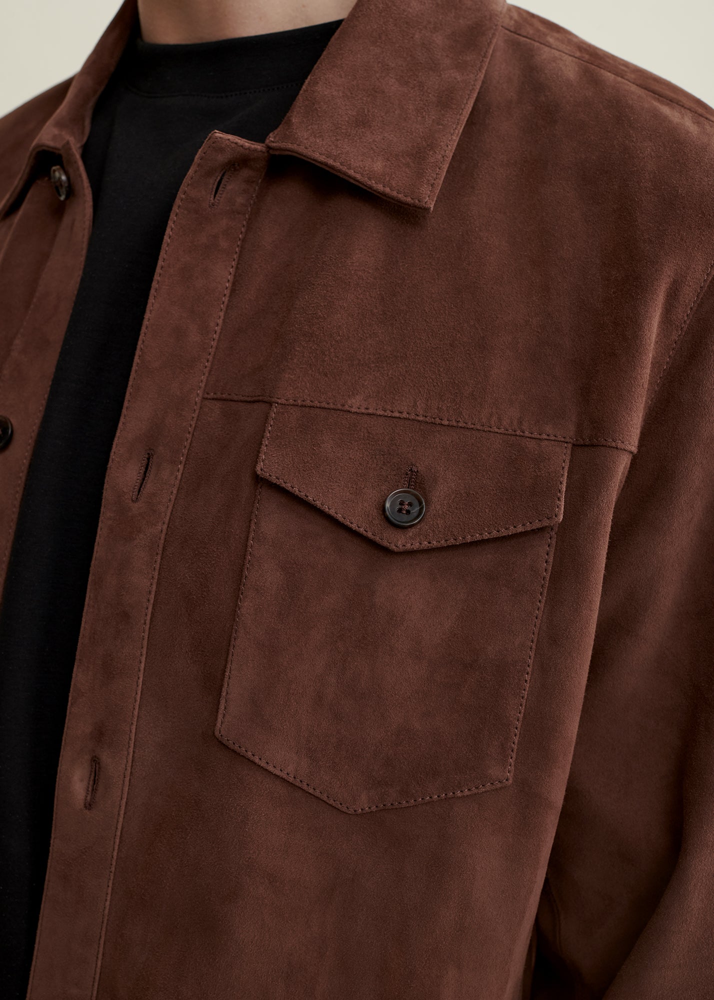 DEX | Suede Western Shirt