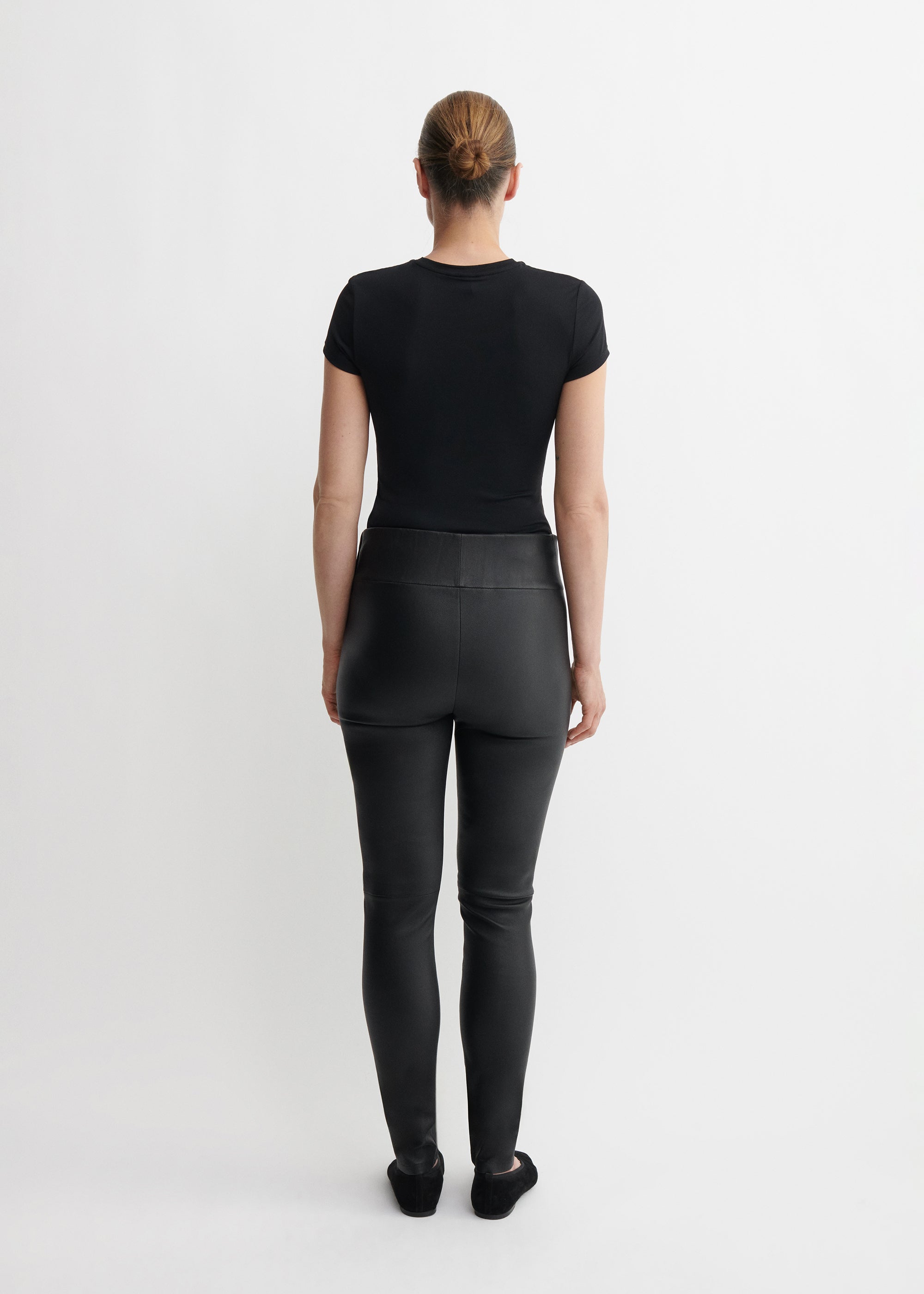 BELLENORA | Leather high rise legging
