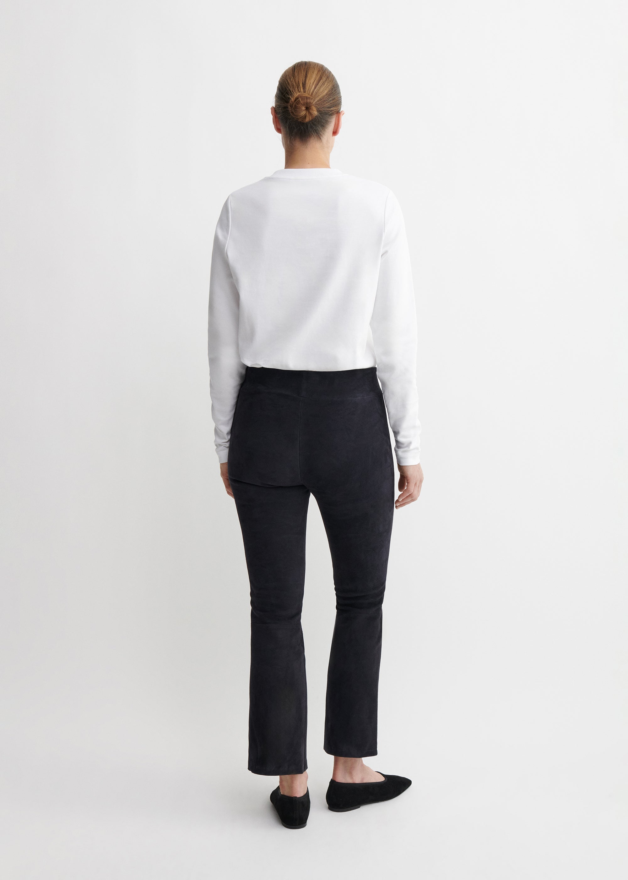 ZARAGOZA | Suede Flared Leggings