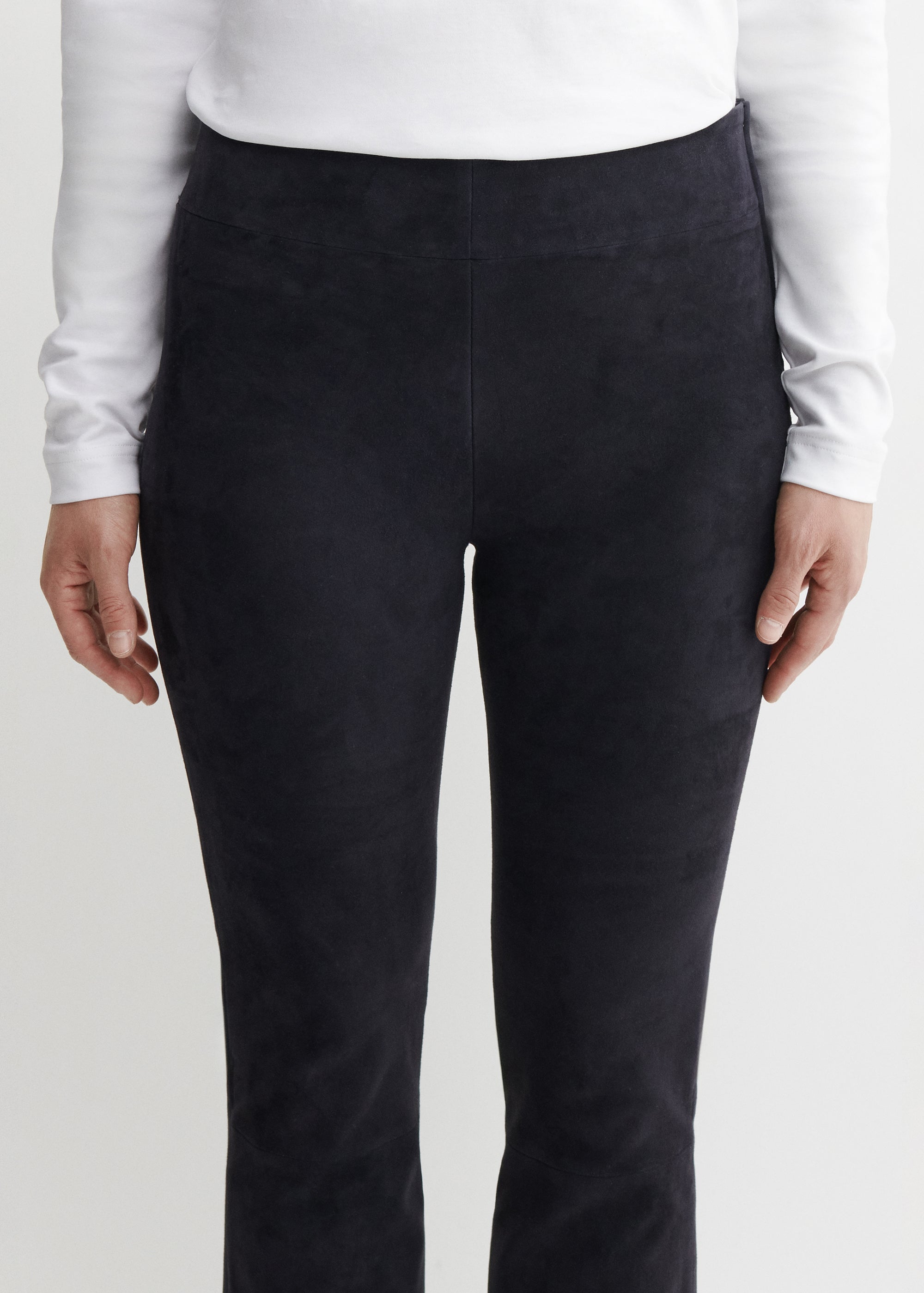 ZARAGOZA | Suede Flared Leggings