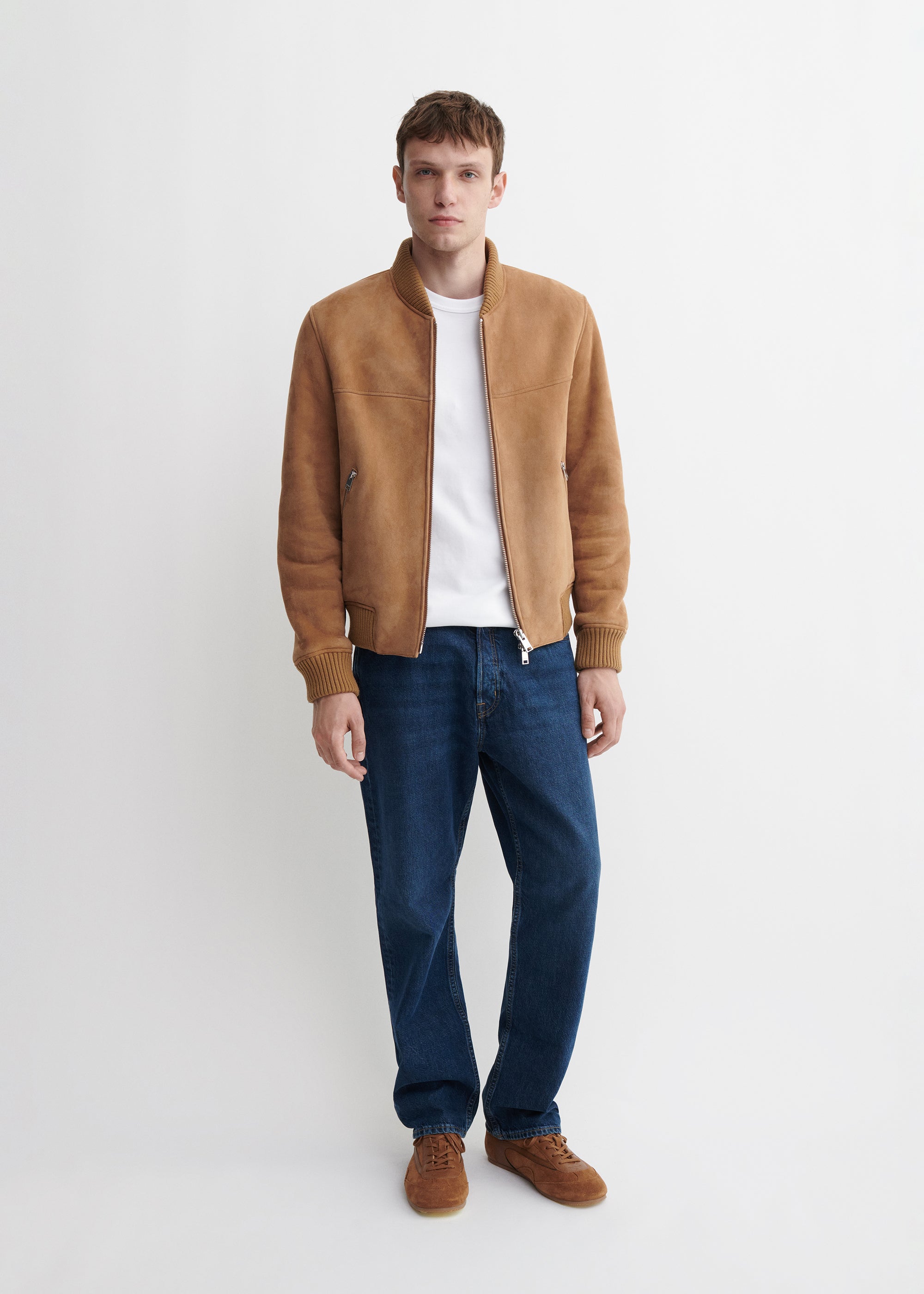 GILLO | Shearling Bomber Jacket
