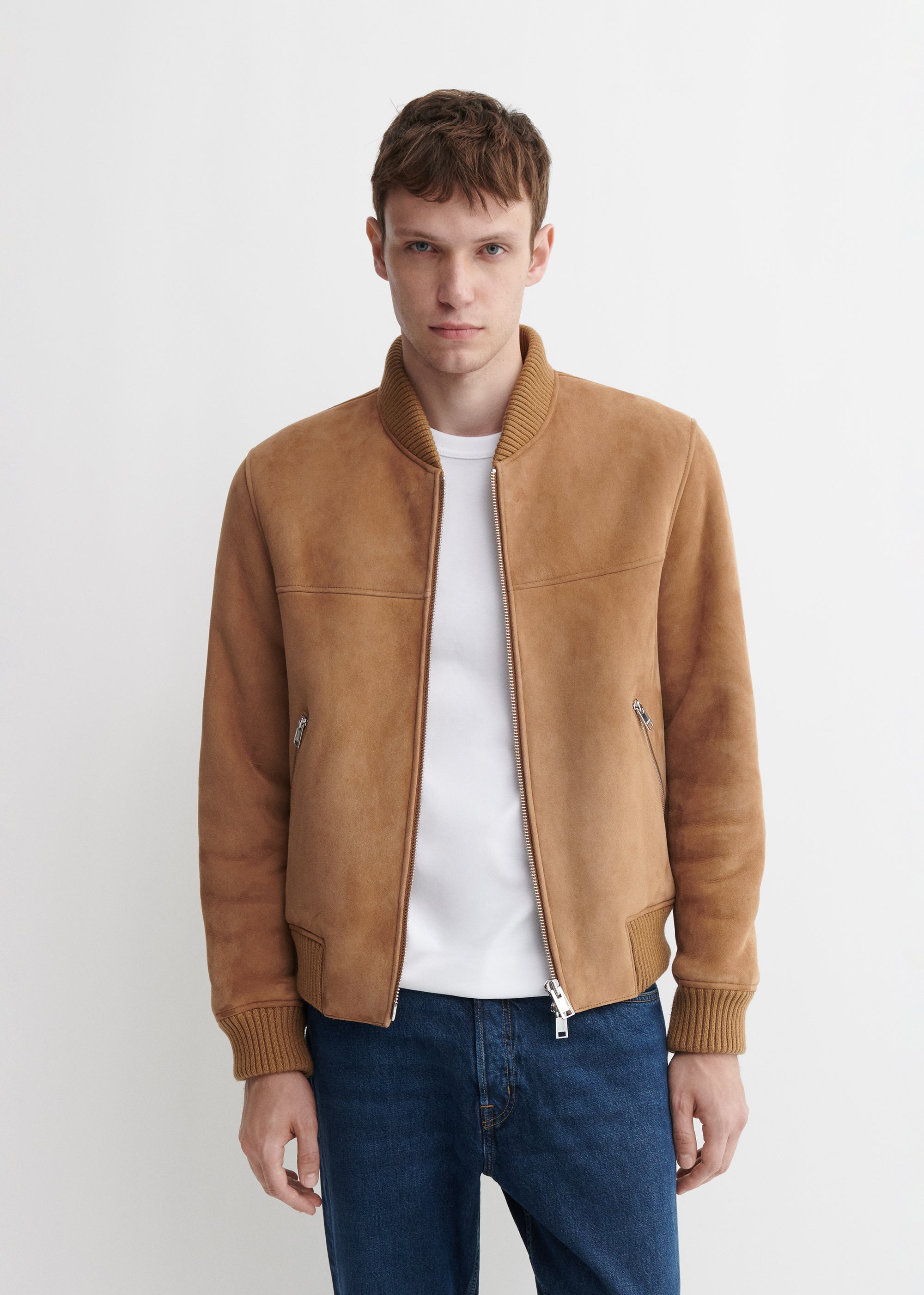 GILLO | Shearling Bomber Jacket