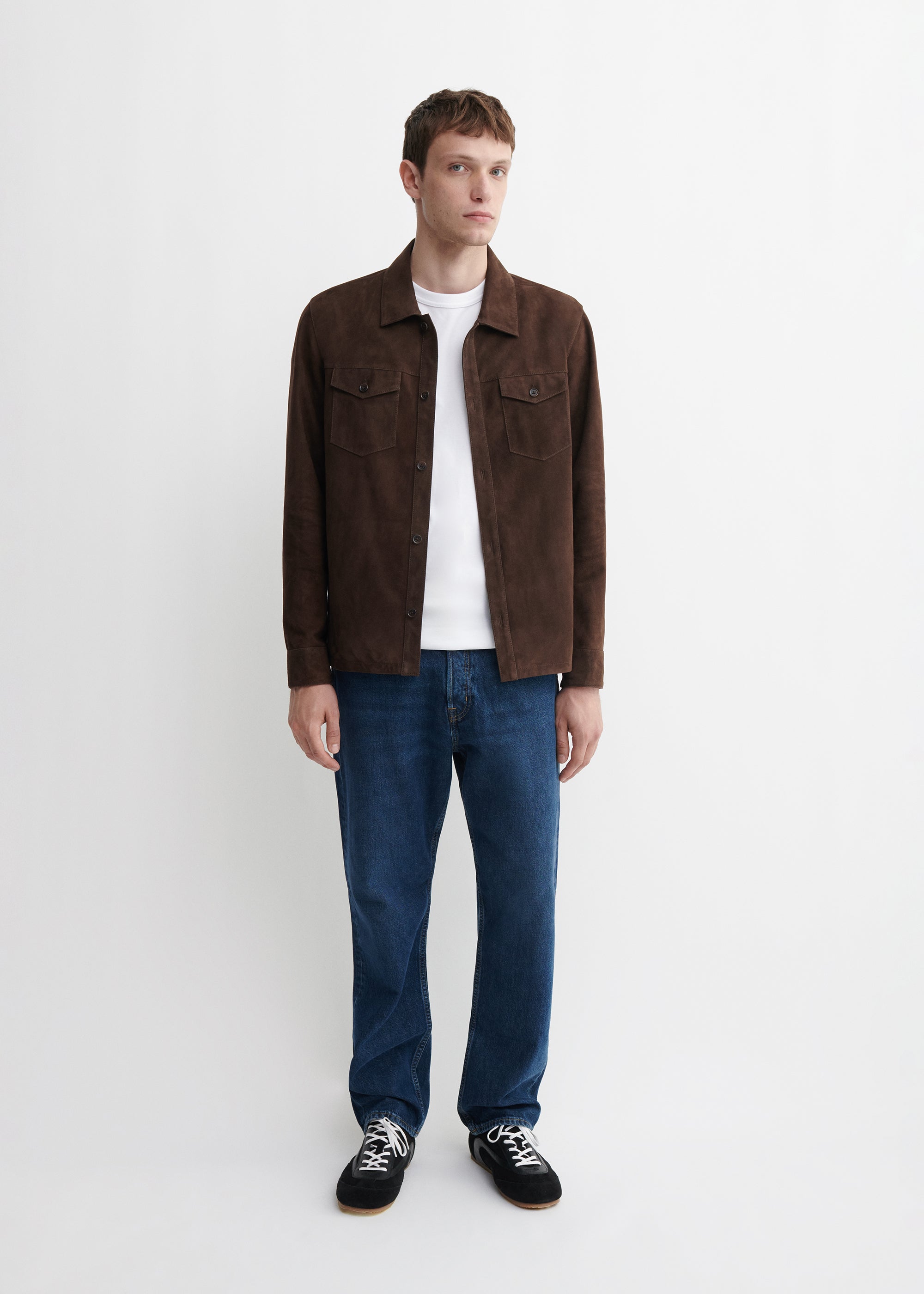 DEX | Suede Western Shirt