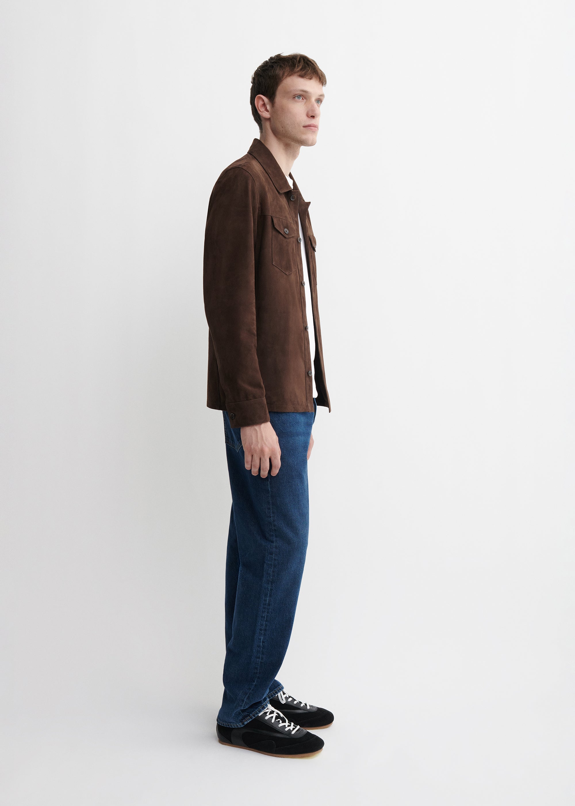 DEX | Suede Western Shirt