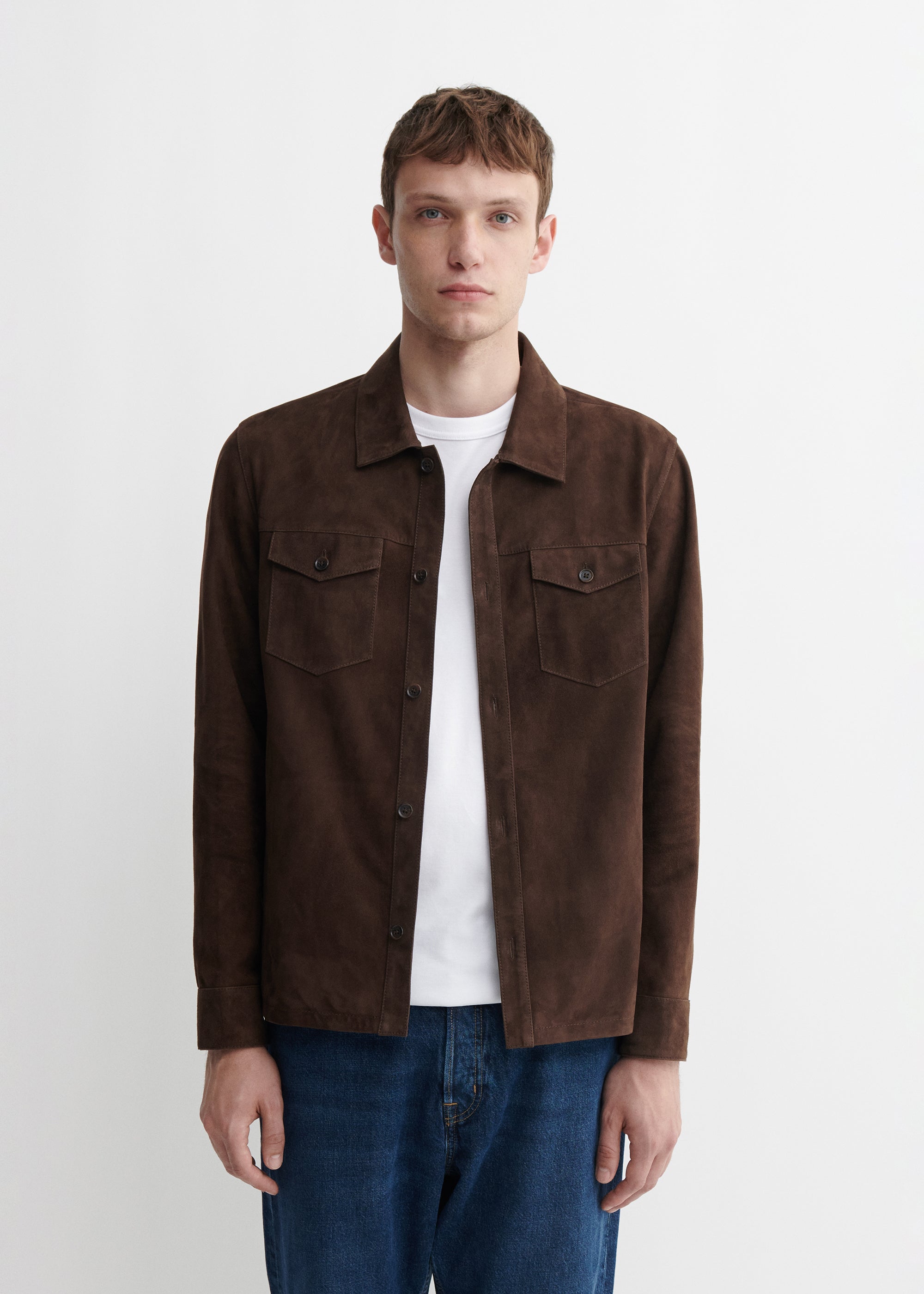 DEX | Suede Western Shirt