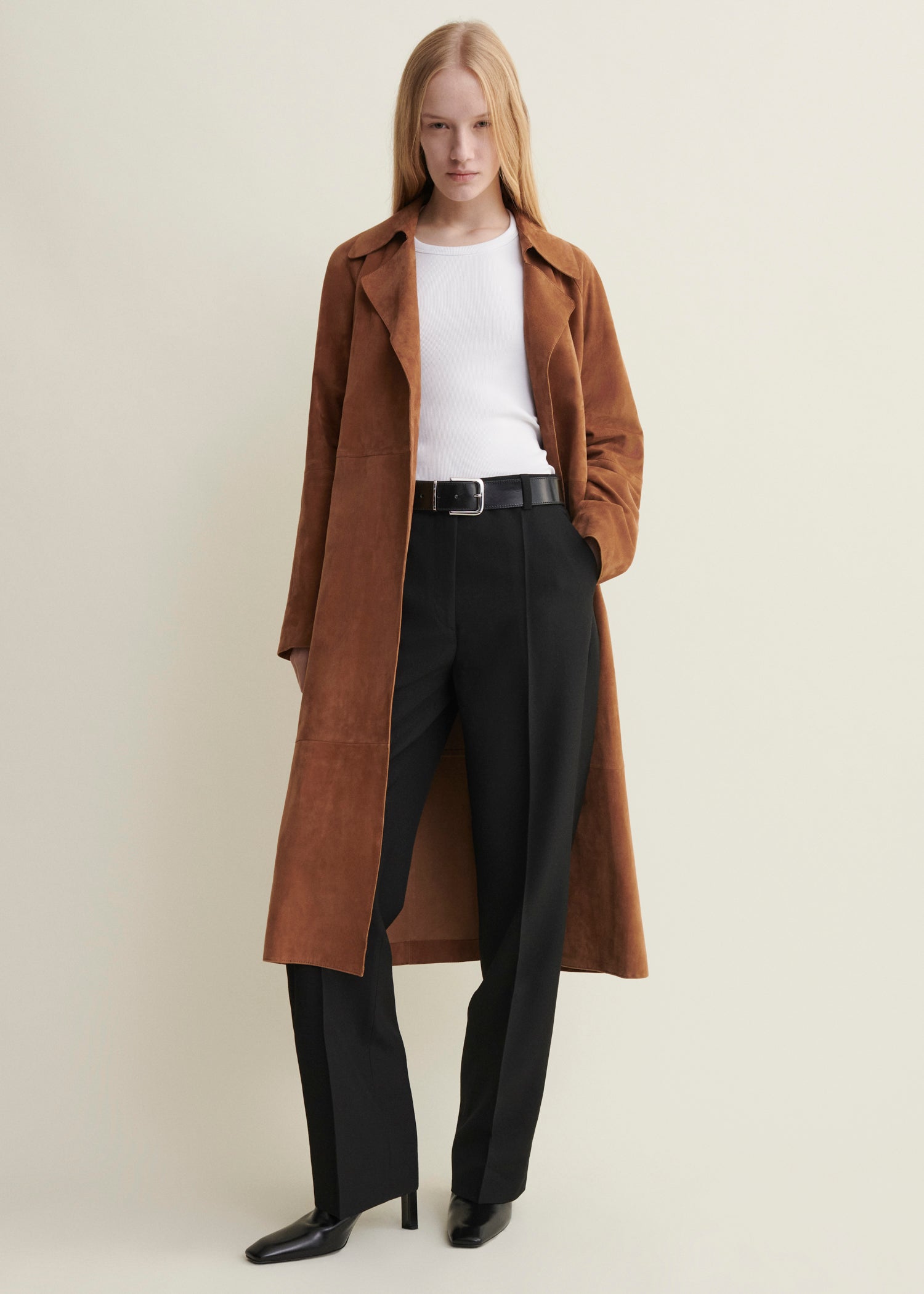 YAVA | Suede Coat