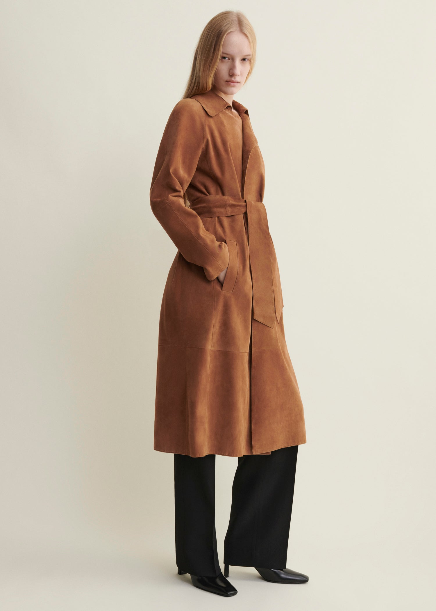 YAVA | Suede Coat