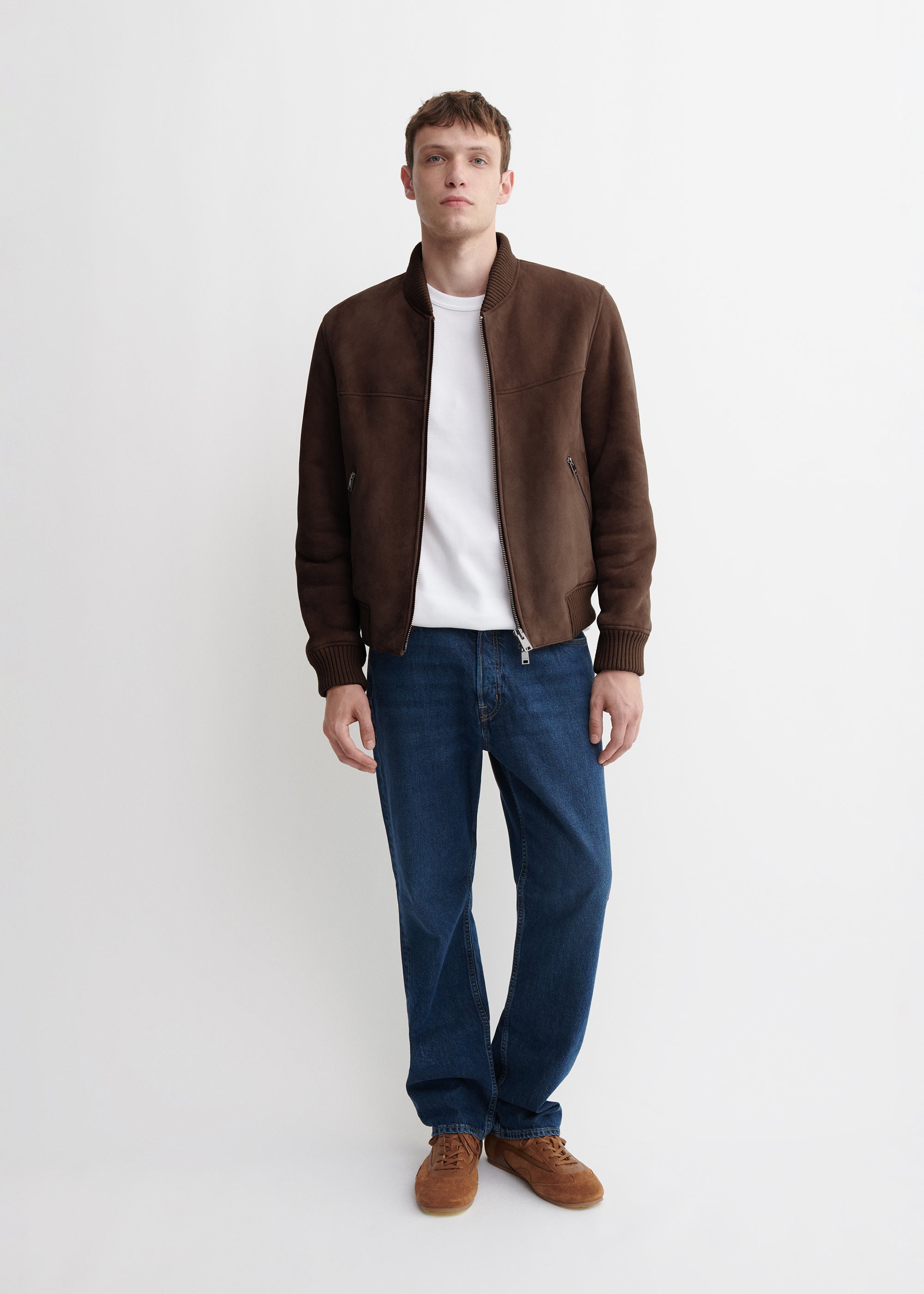 GILLO | Shearling Bomber Jacket