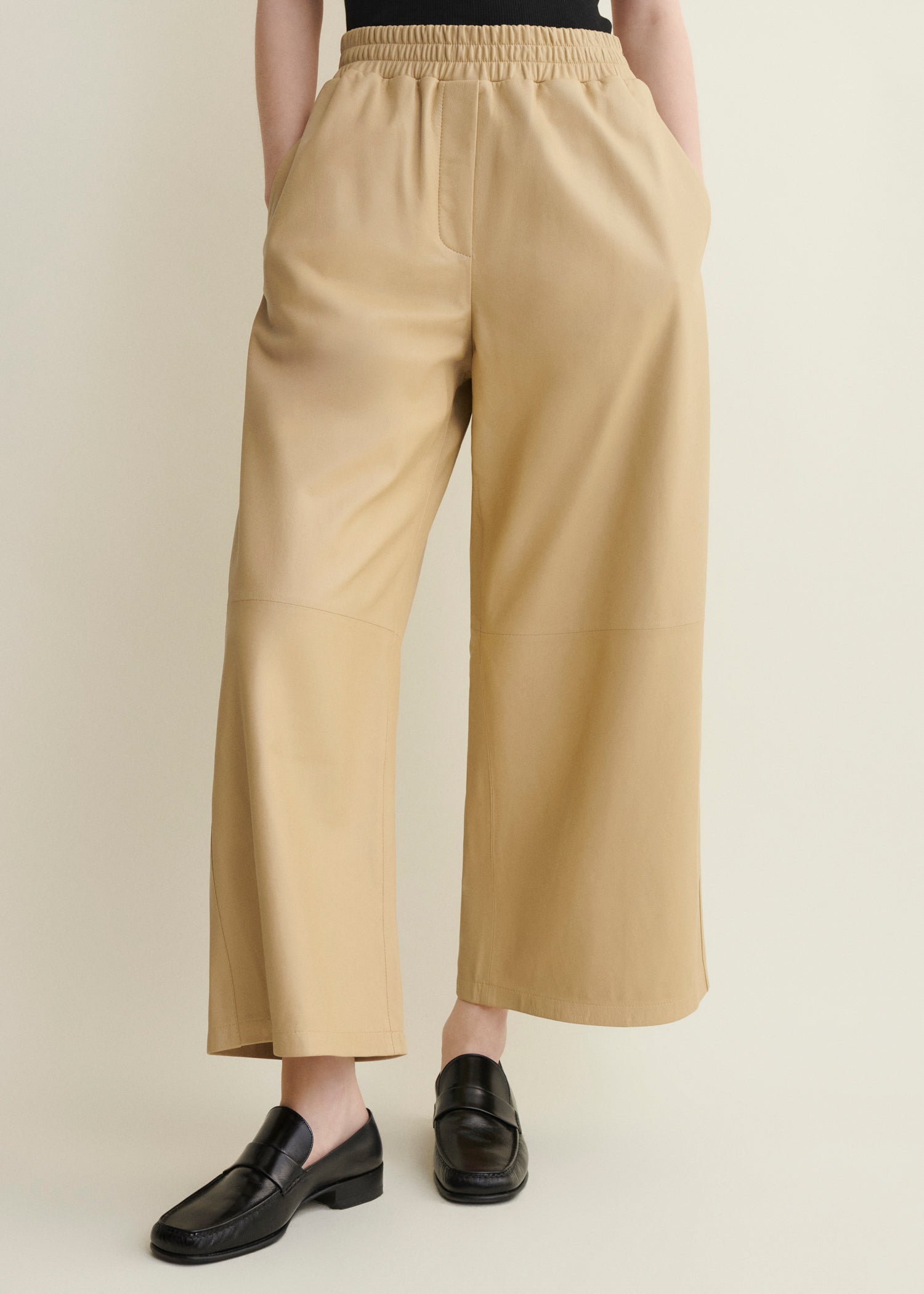 ELIZABETH | Leather Culotte