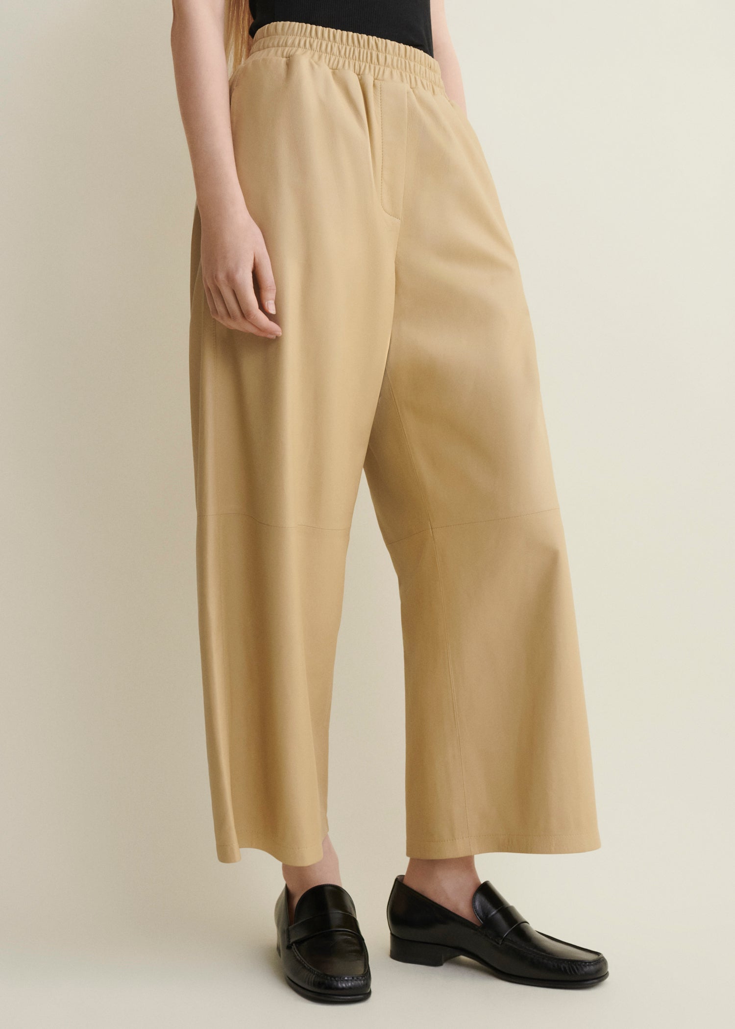 ELIZABETH | Leather Culotte