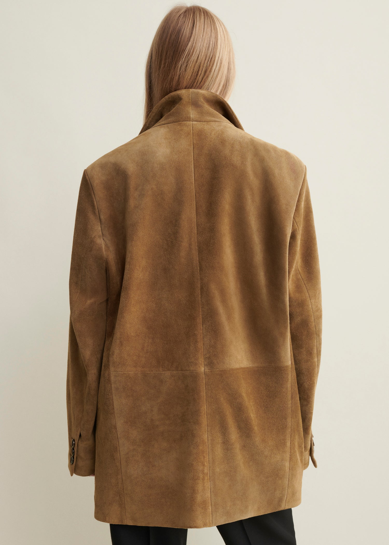 BENNY | Gritty Suede Oversized Blazer