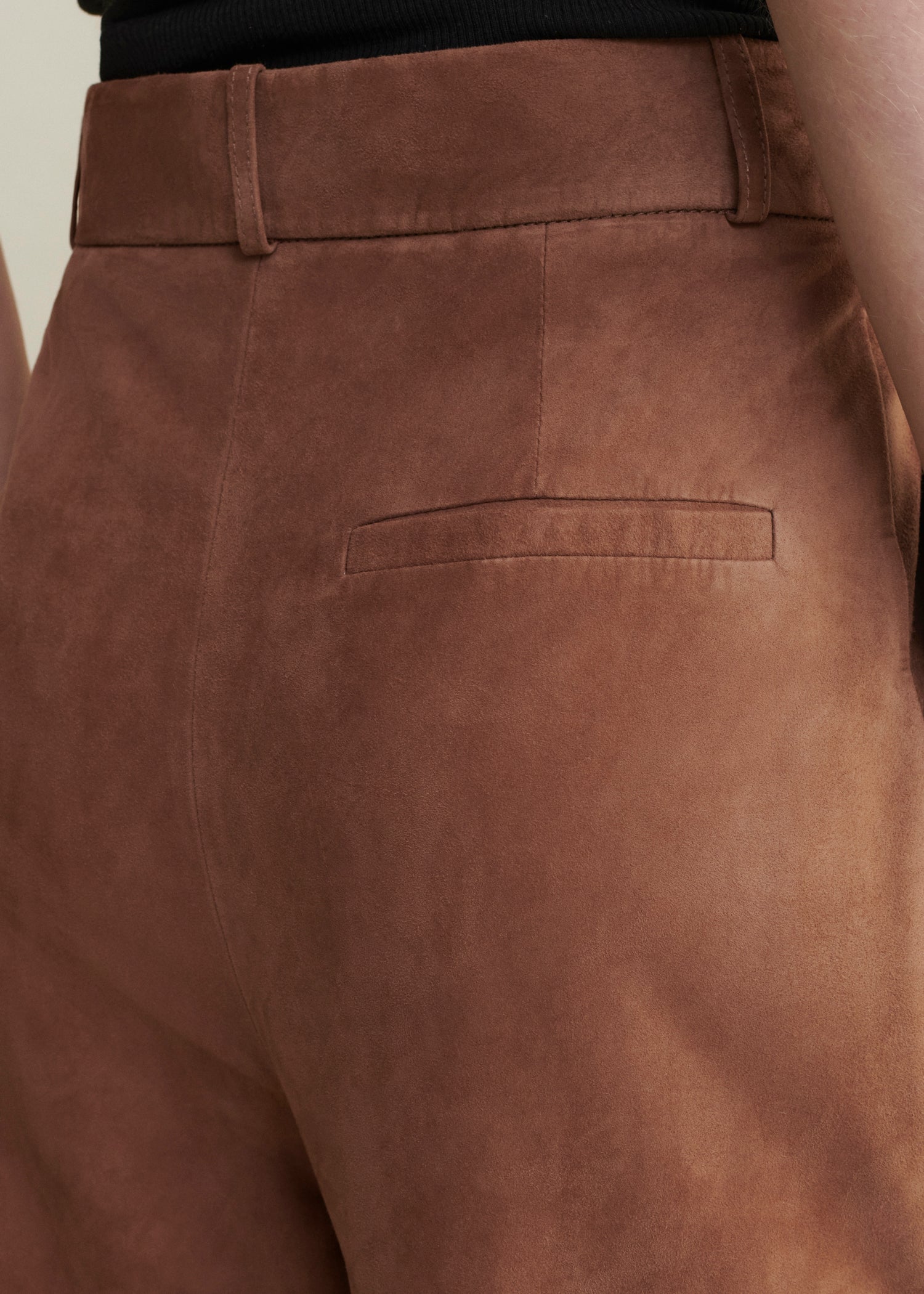 CHER | Suede Trousers