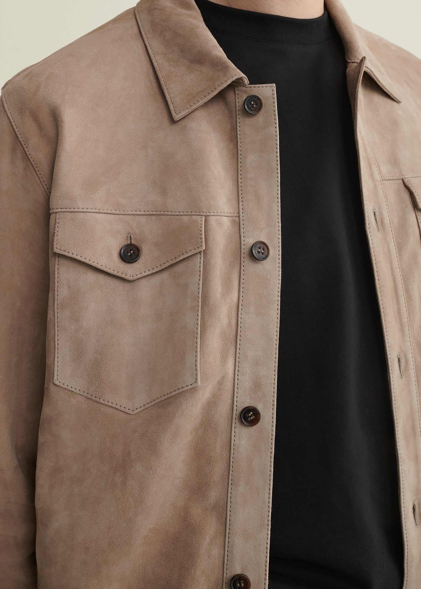 DEX | Suede Western Shirt
