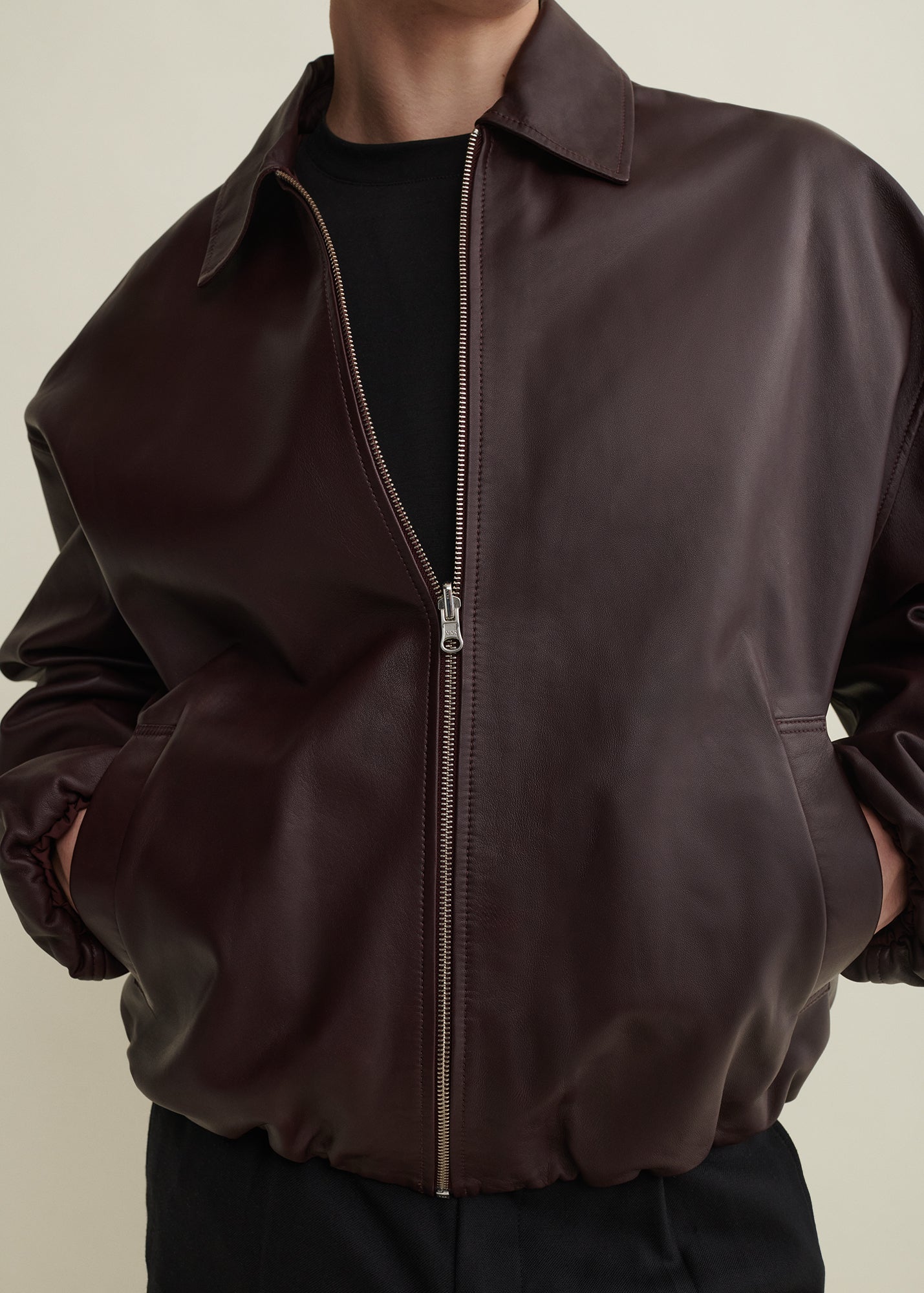 BACKETT | Reversible Leather Jacket