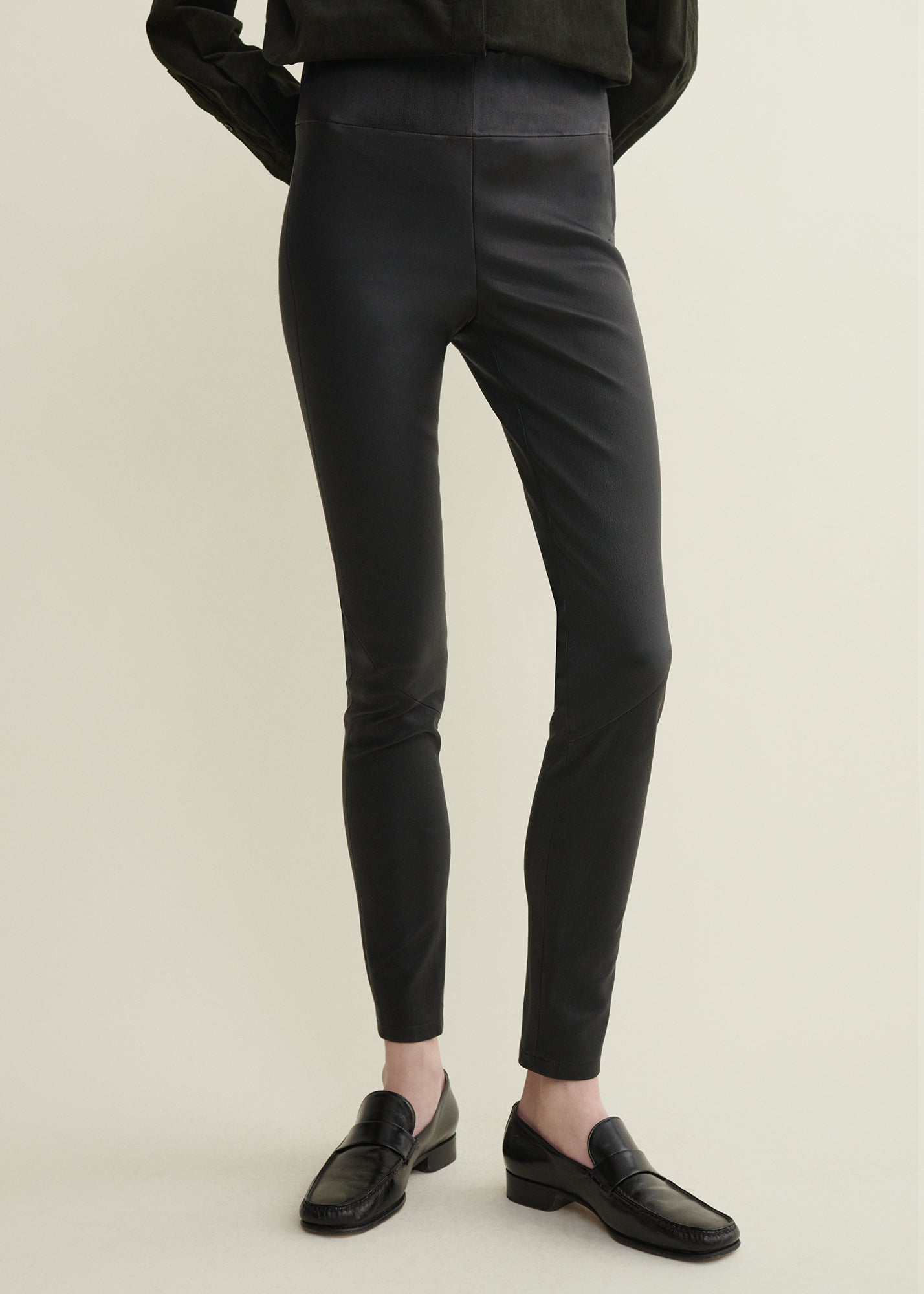 BELLENORA | Leather High-Rise Legging