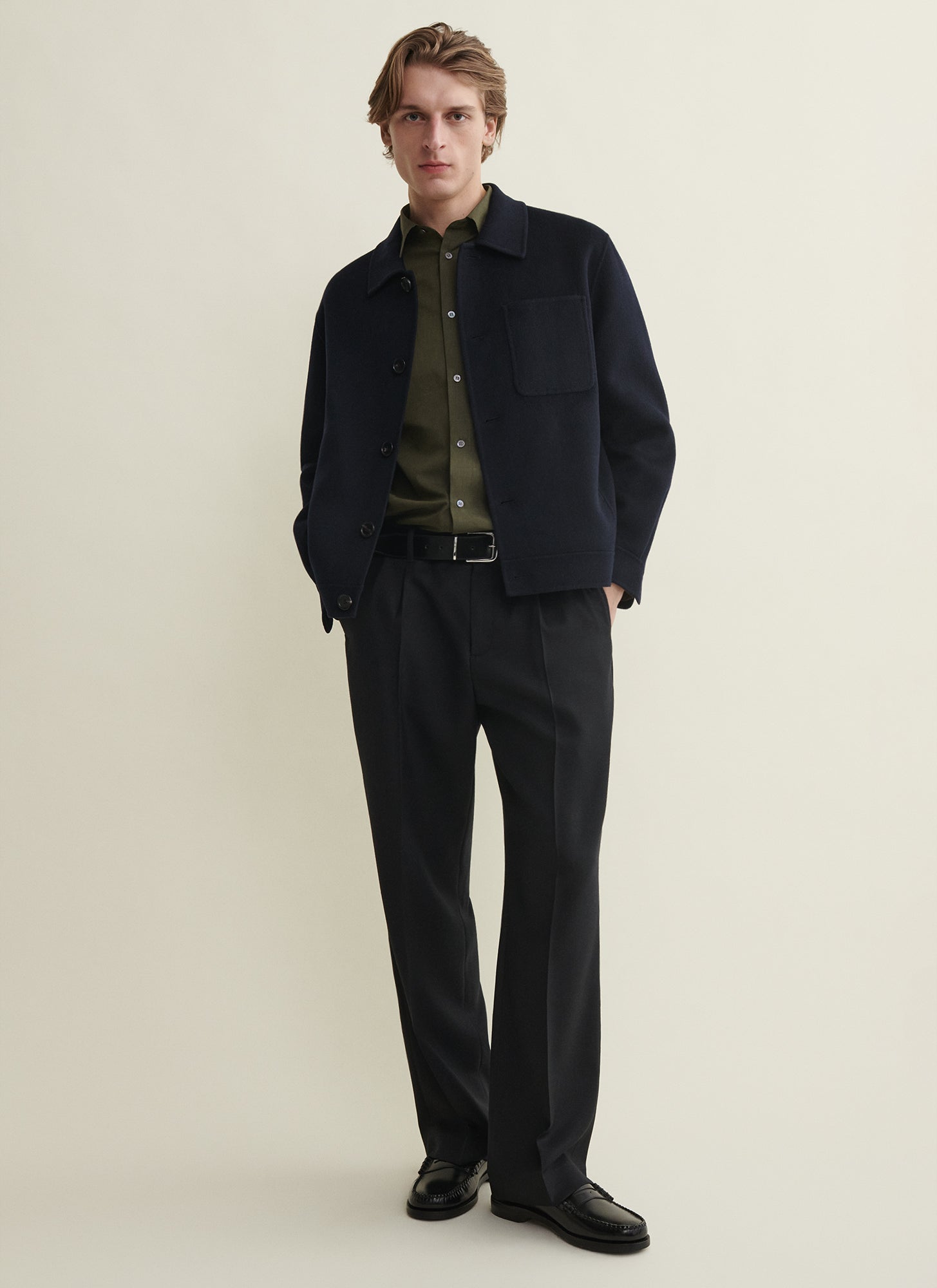 JUR | Straight Wool Jacket