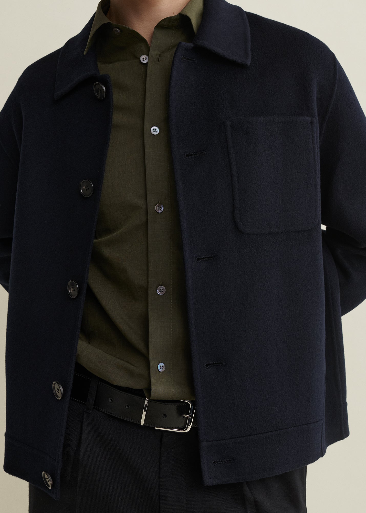 JUR | Straight Wool Jacket