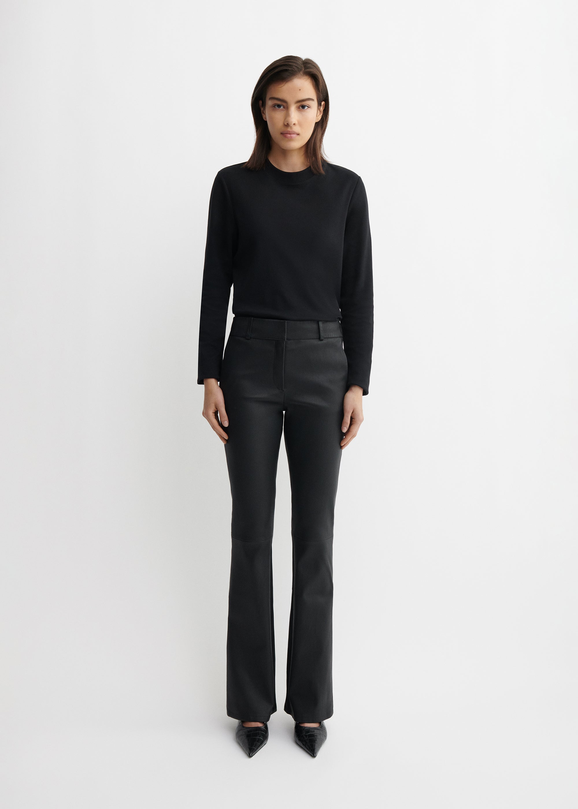 LUCIA | Leather Trousers