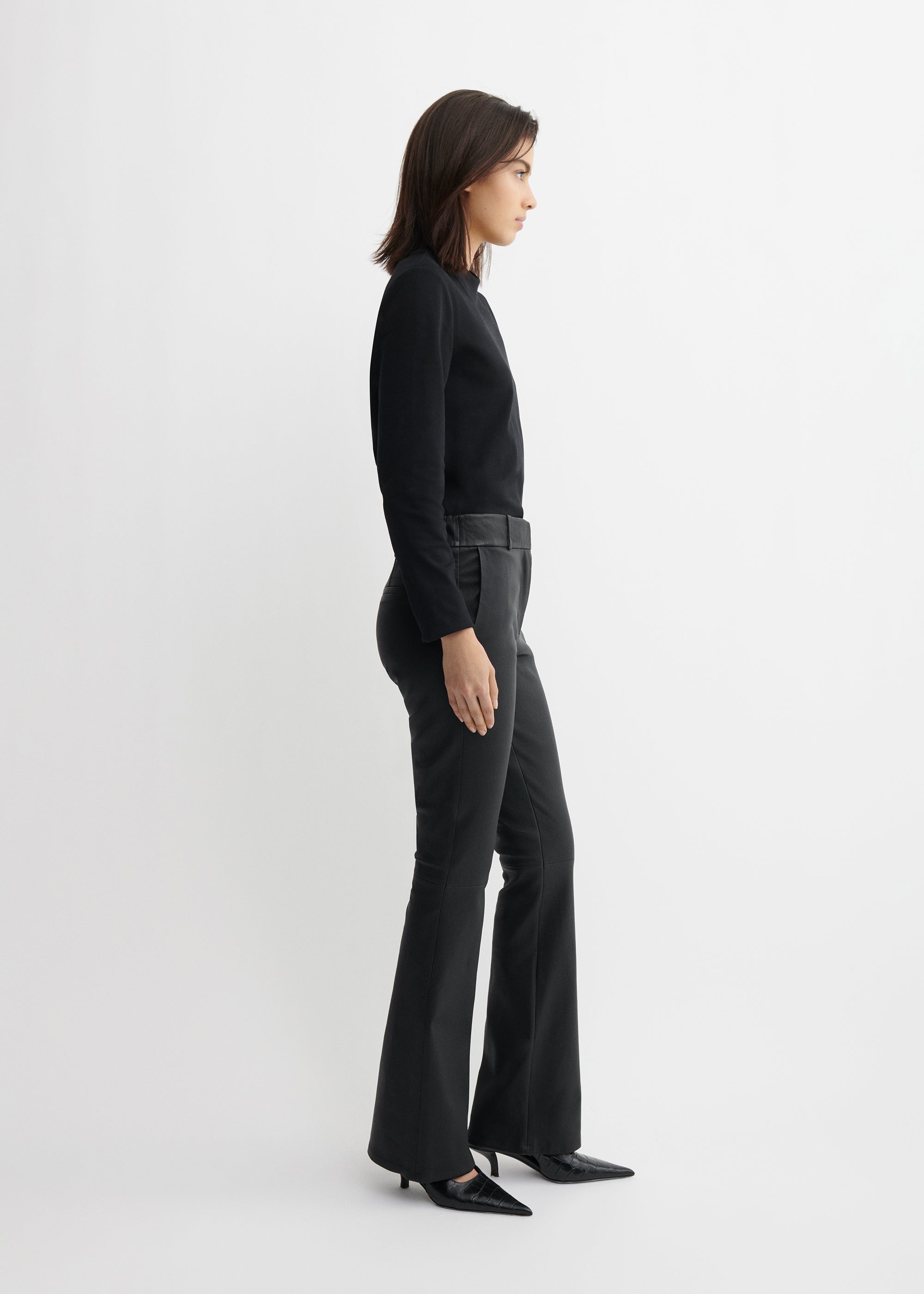 LUCIA | Leather Trousers