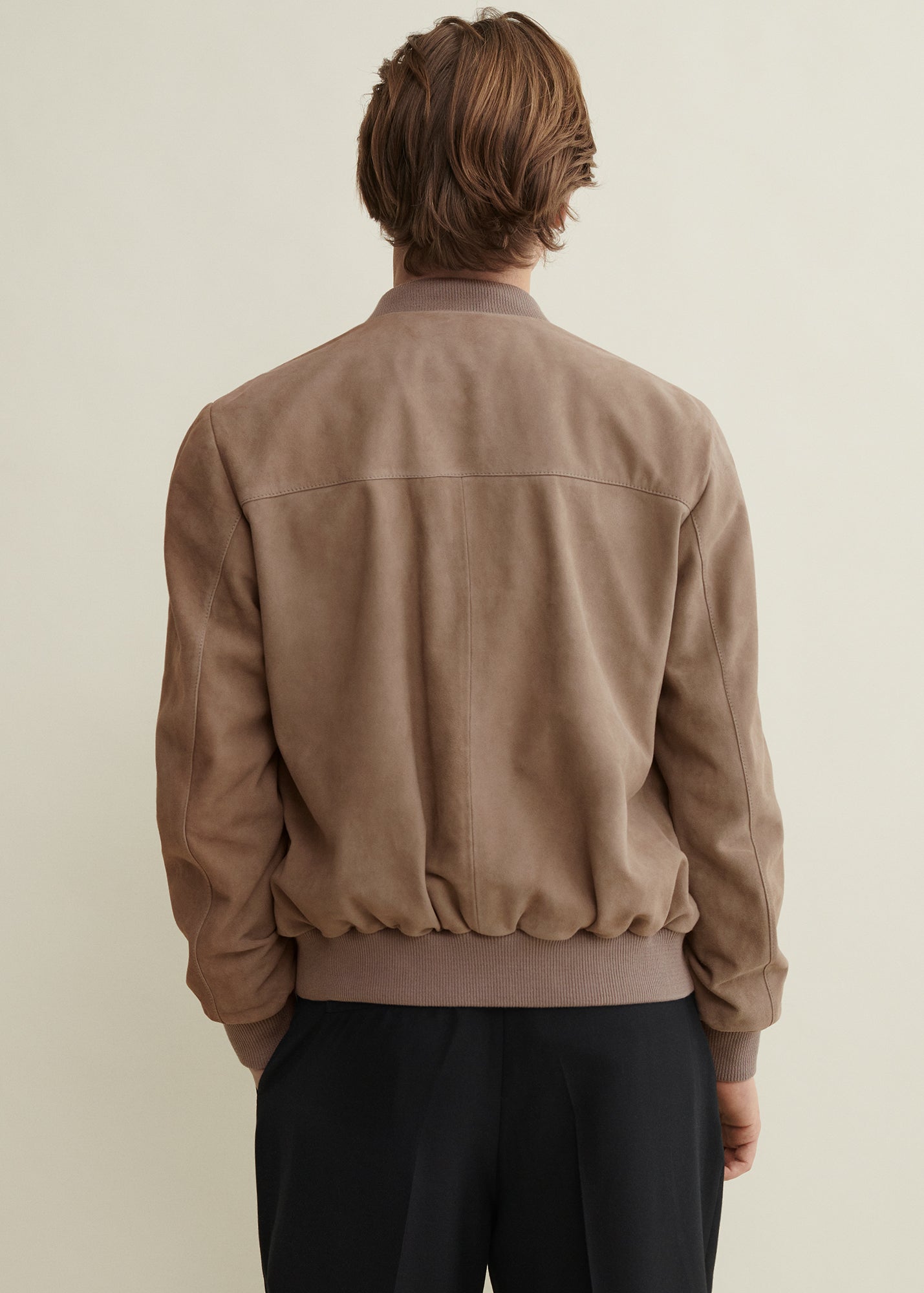 DIDIER | Suede Bomber Jacket