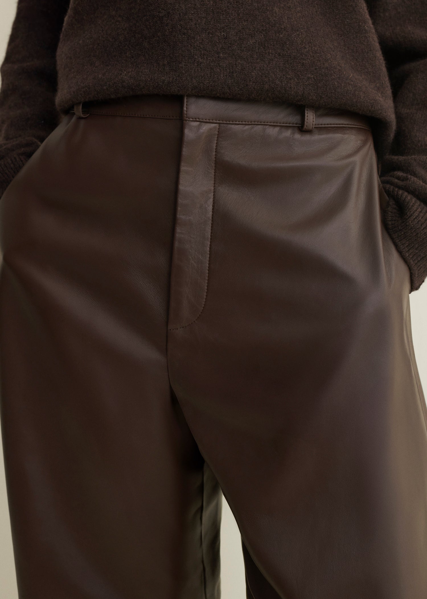 CHARLOTTE | Leather Trousers