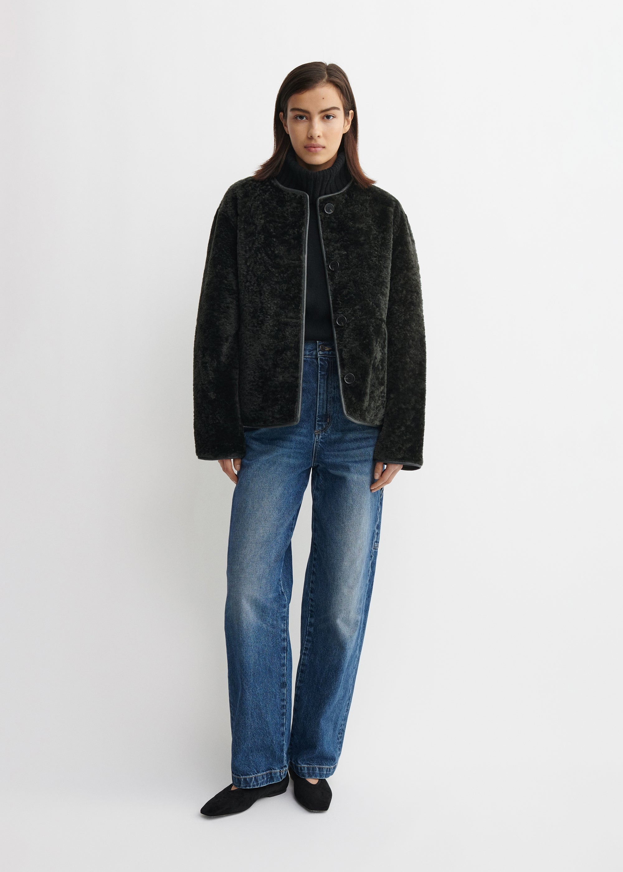 LUCINE | Reversible Shearling Jacket
