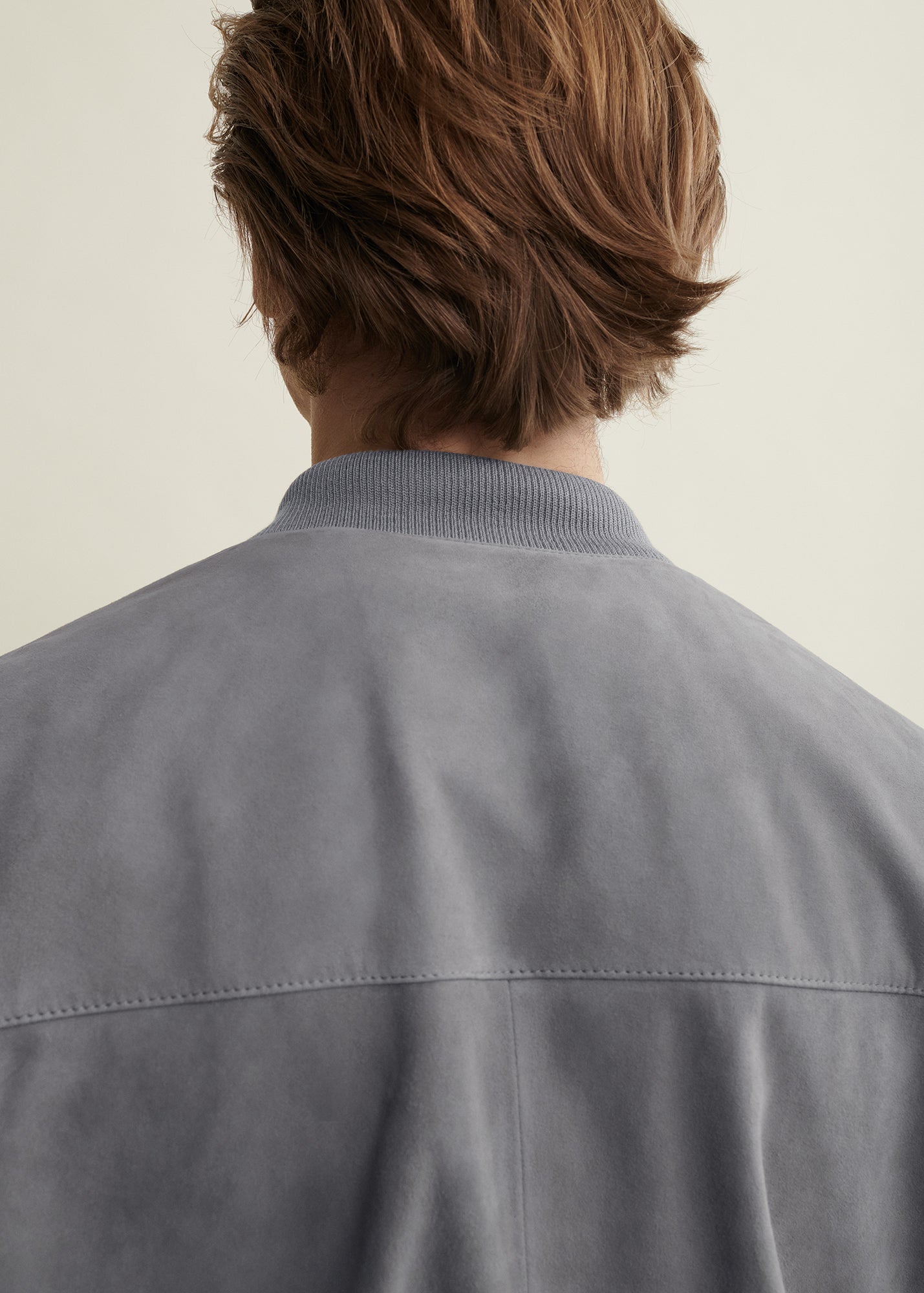 DIDIER | Suede Bomber Jacket