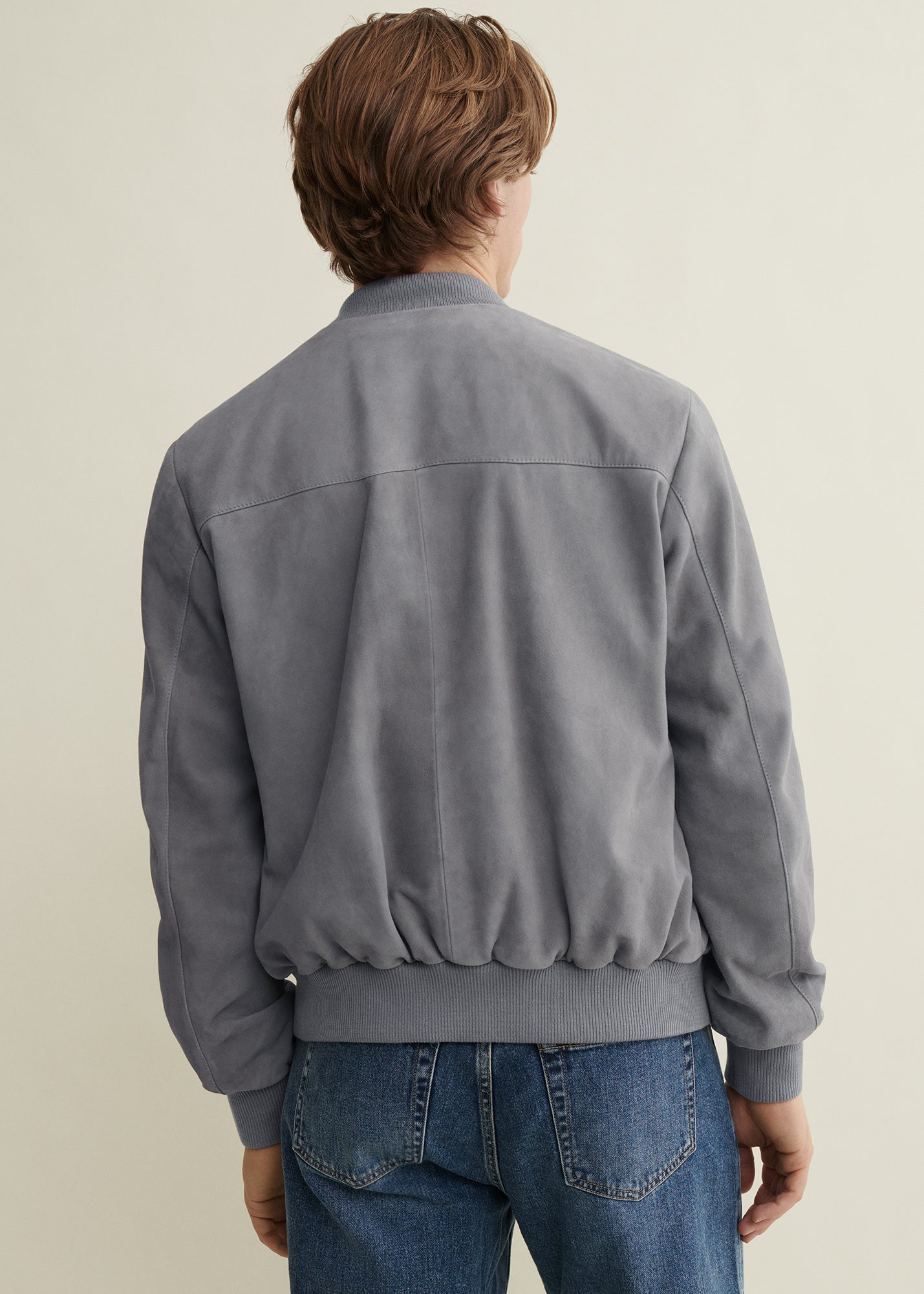 DIDIER | Suede Bomber Jacket