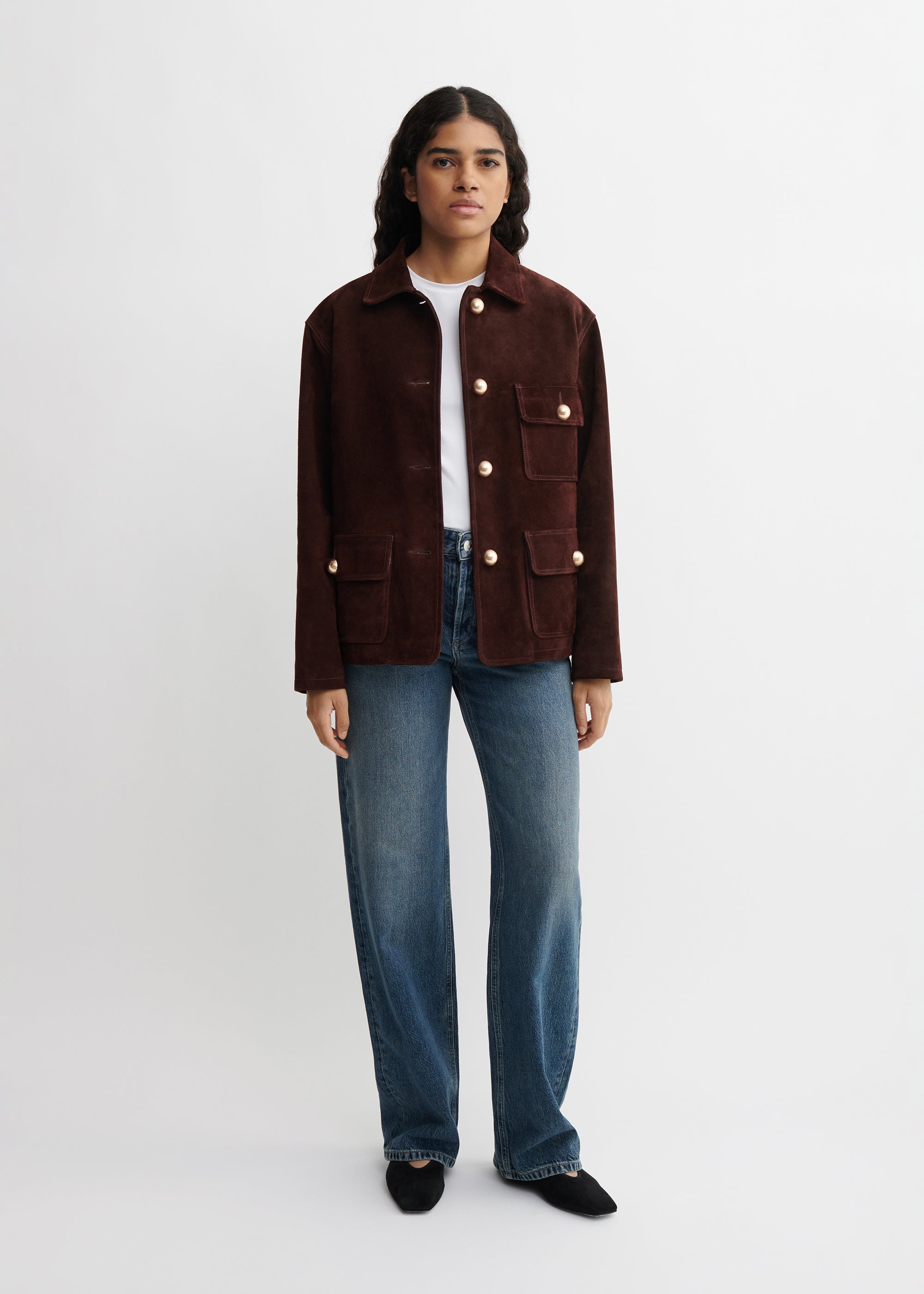 ROSIA | Gritty Suede Jacket