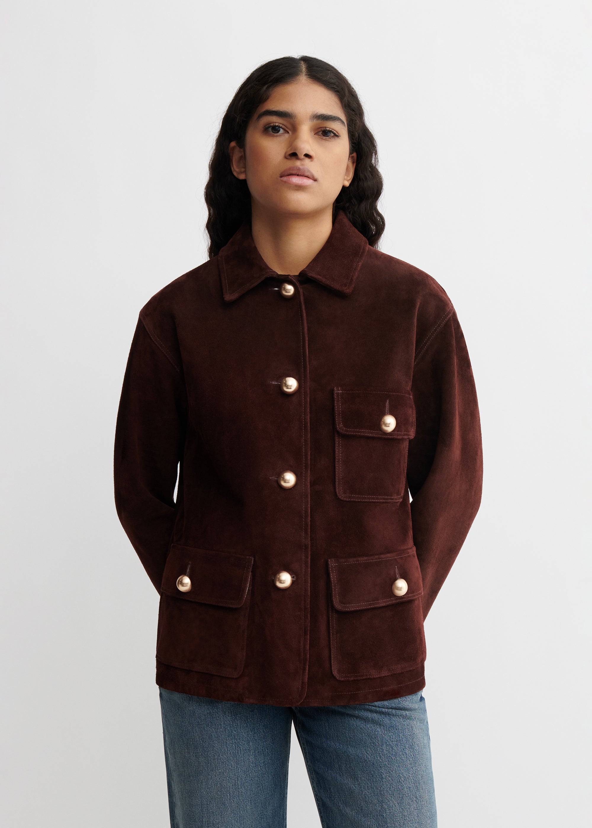 ROSIA | Gritty Suede Jacket