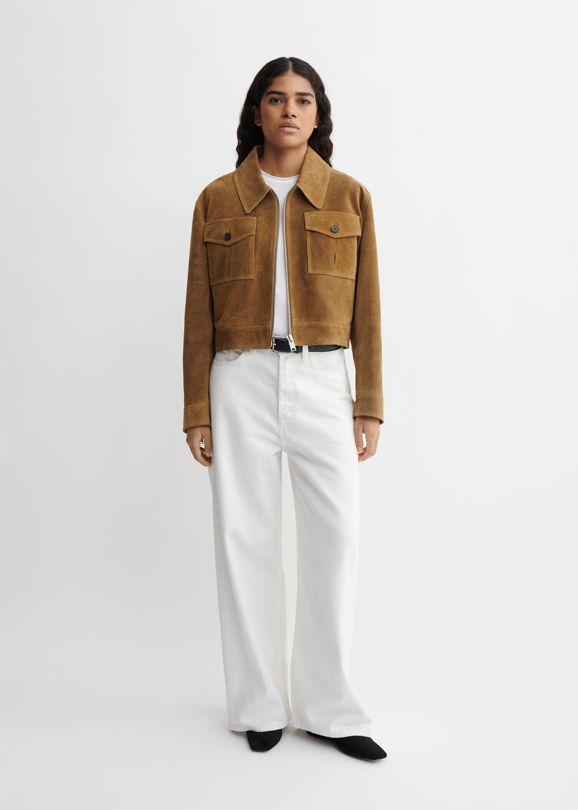 HELEN | Gritty Suede Jacket