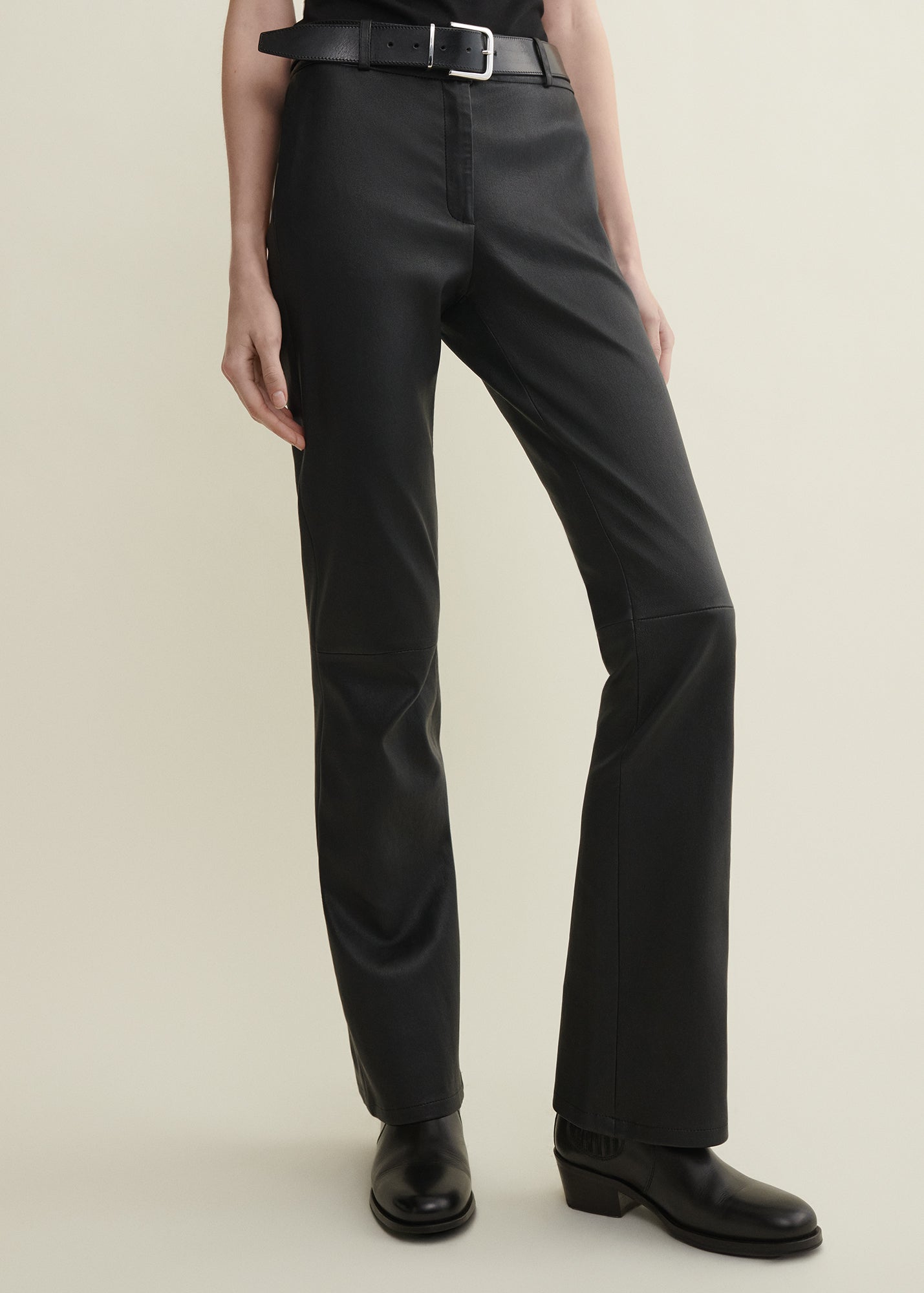 LUCIA | Leather Trousers