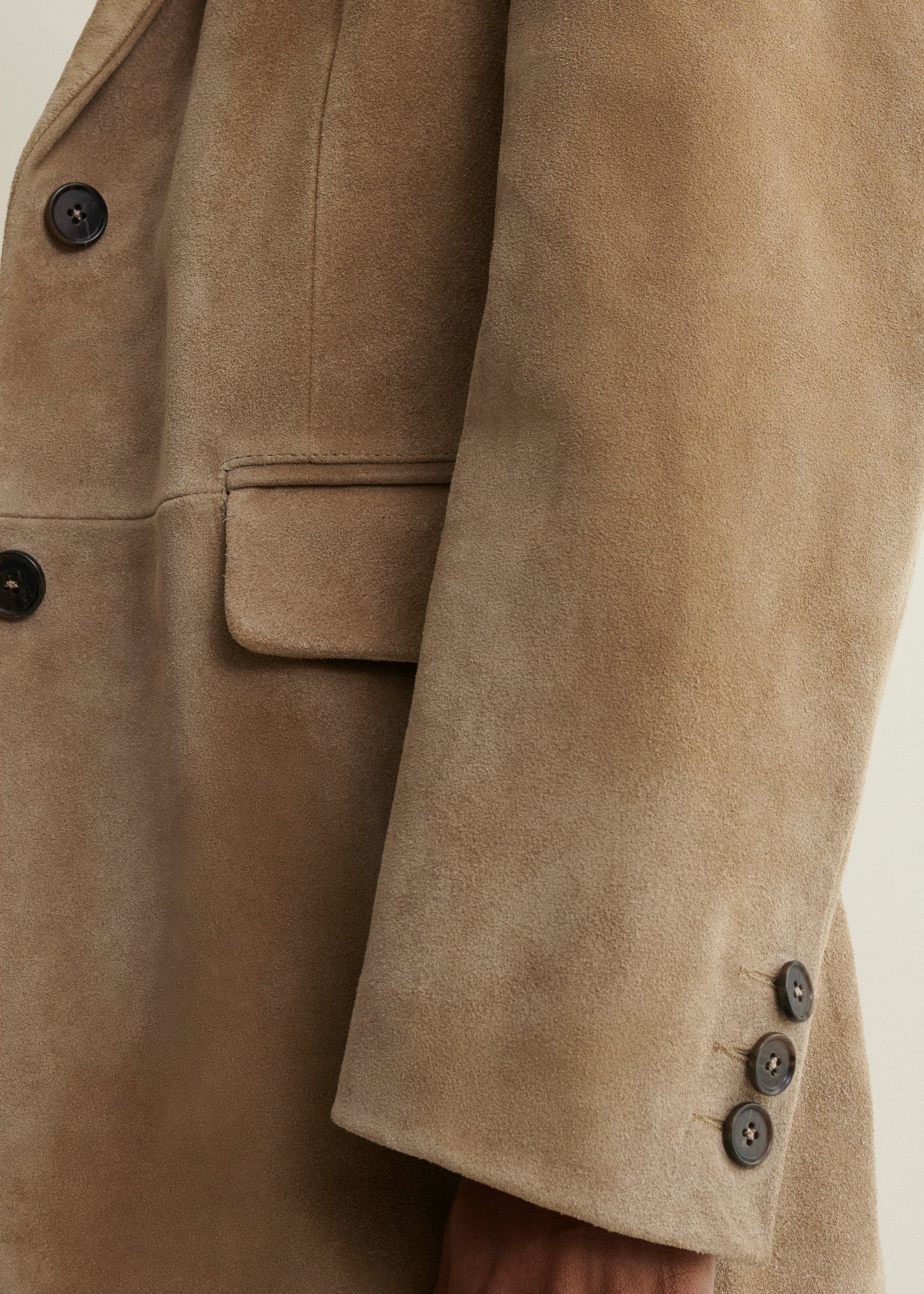 BENNY | Gritty Suede Oversized Blazer