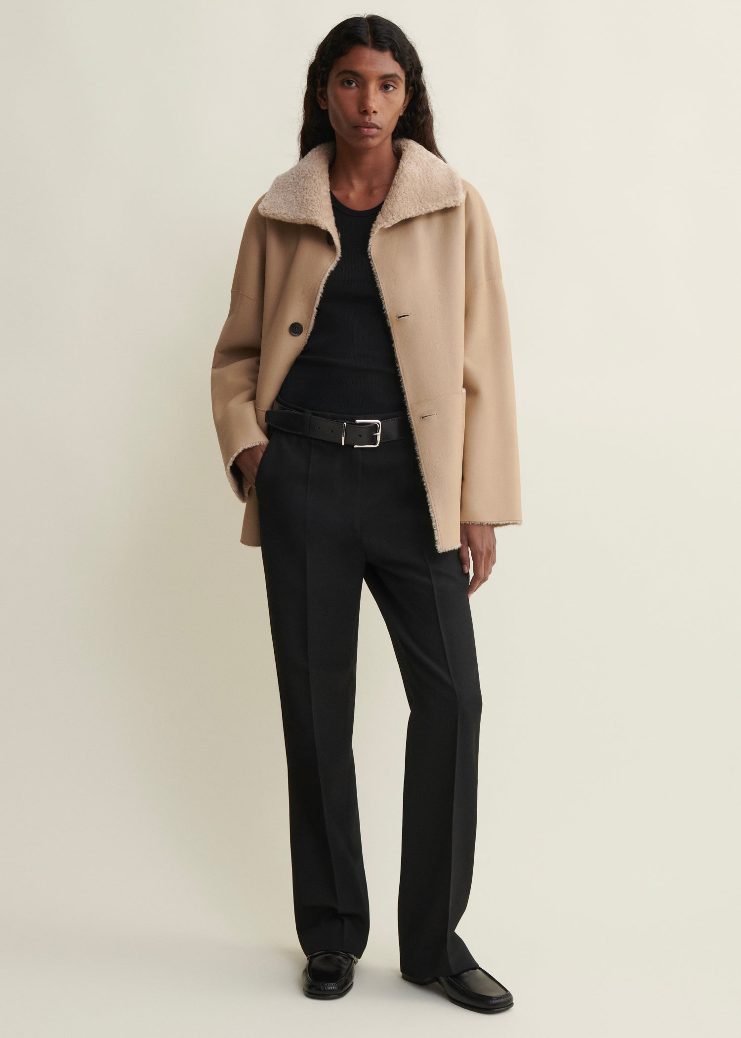 ISABELLA | Reversible Shearling Jacket