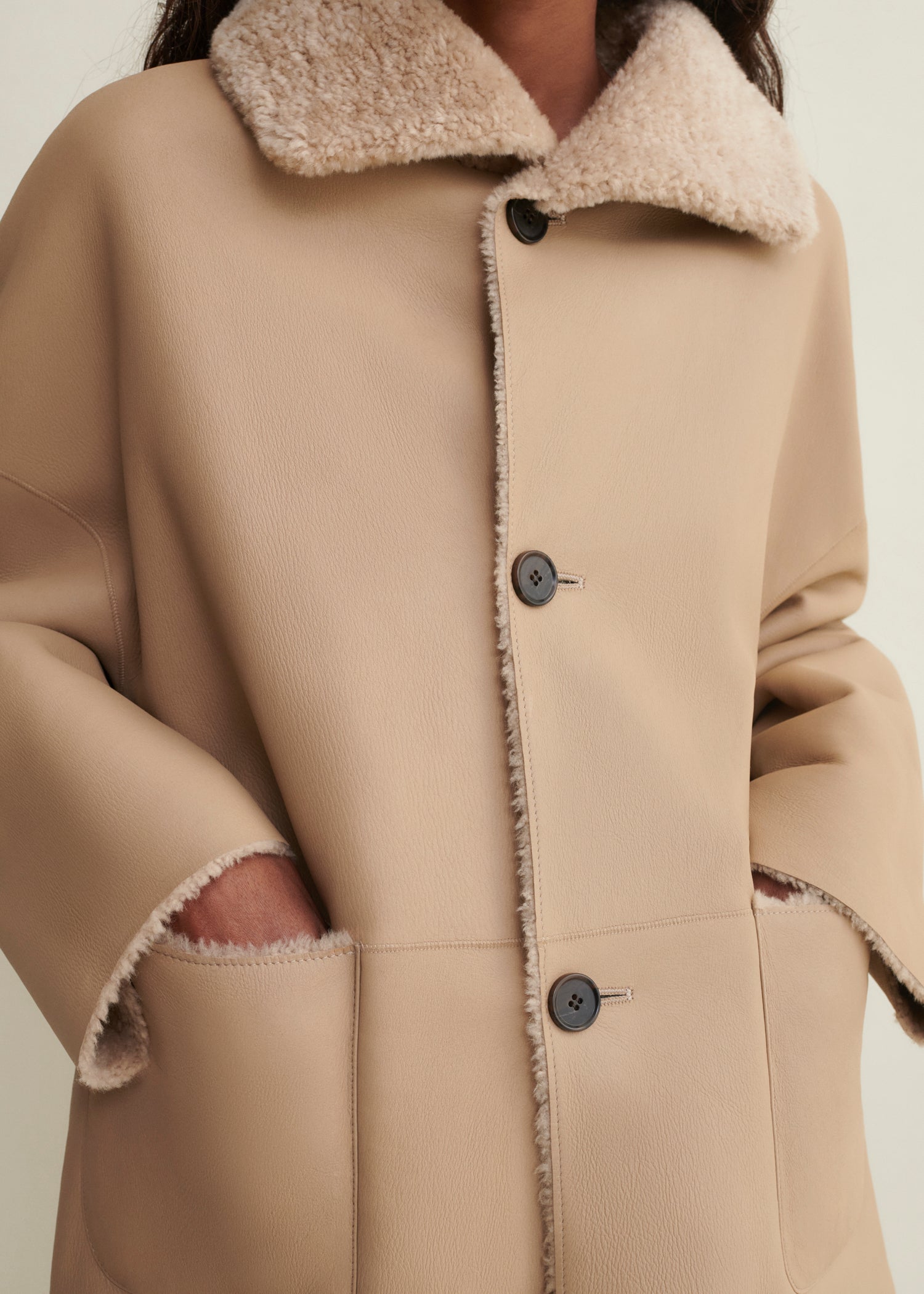 ISABELLA | Reversible Shearling Jacket