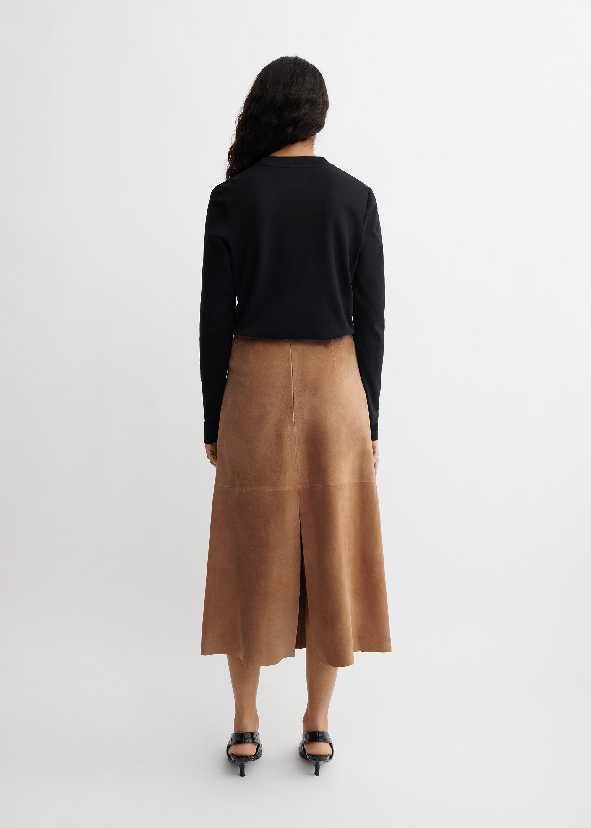 PHILIPA | Suede Skirt