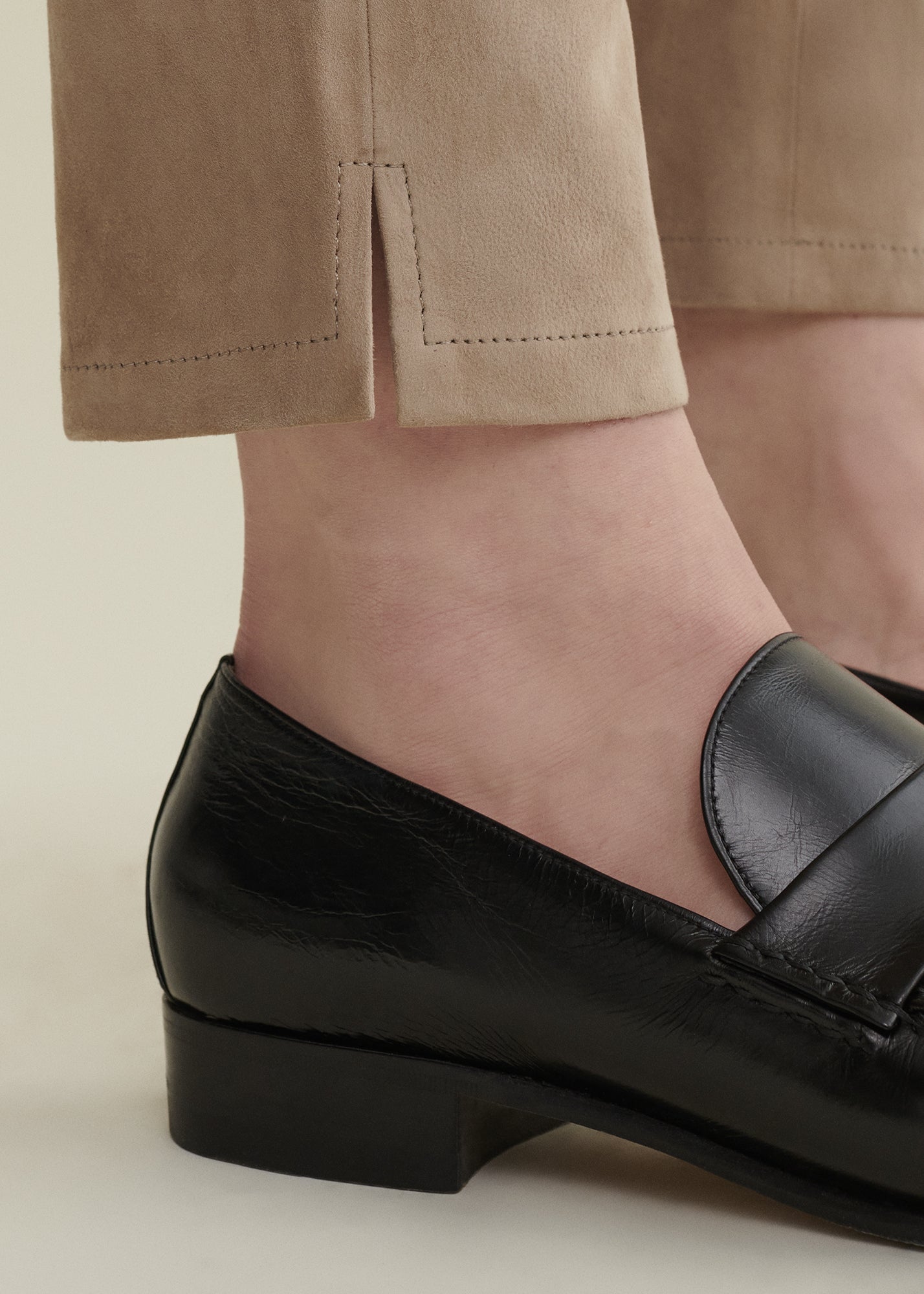 PROVENCE | Chino-Leggings aus Wildleder