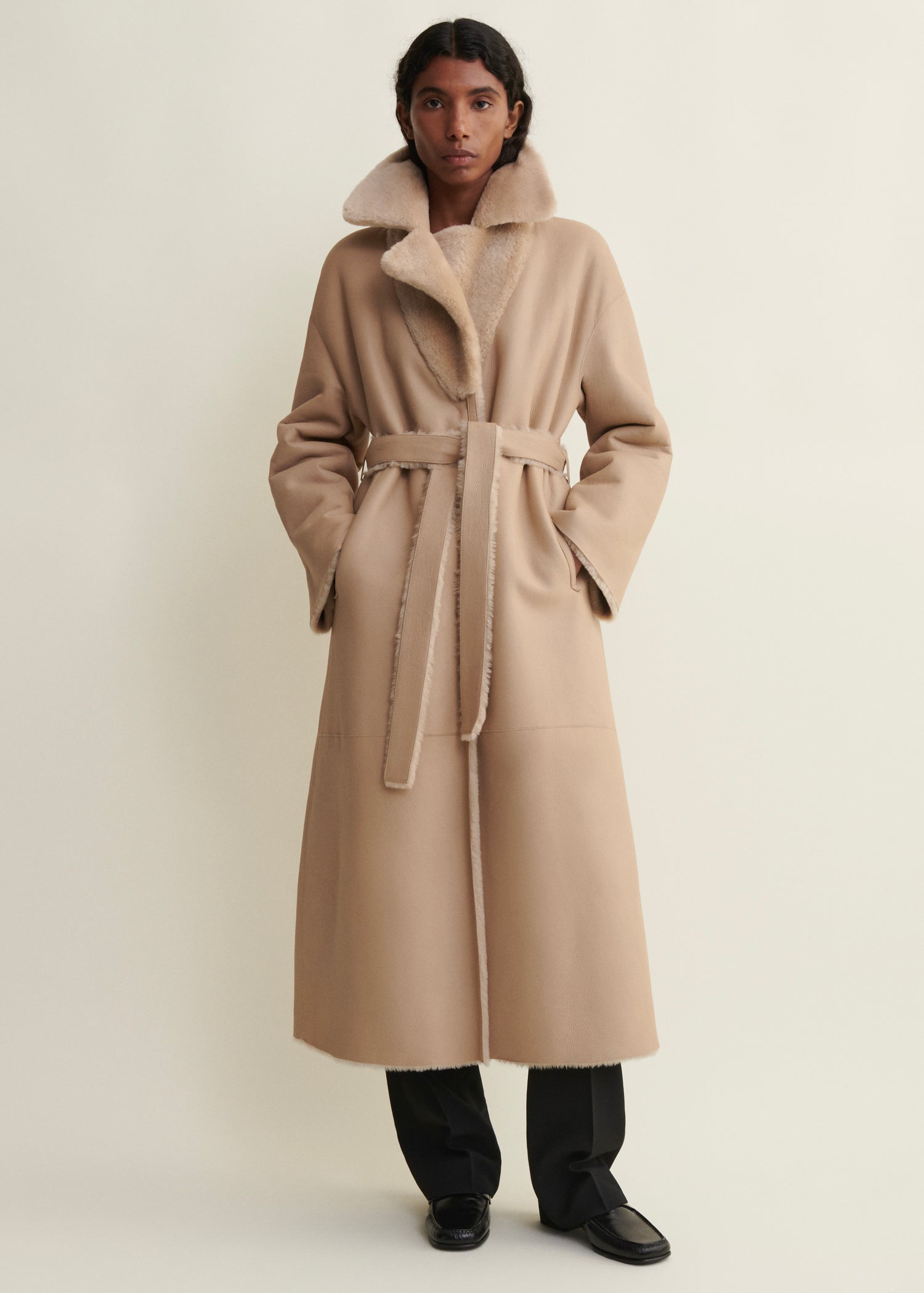 RIEN | Reversible Shearling Coat