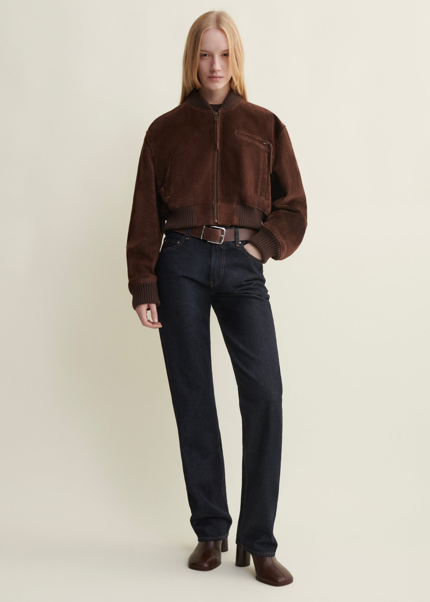 ELETTRA | Gritty Suede Jacket