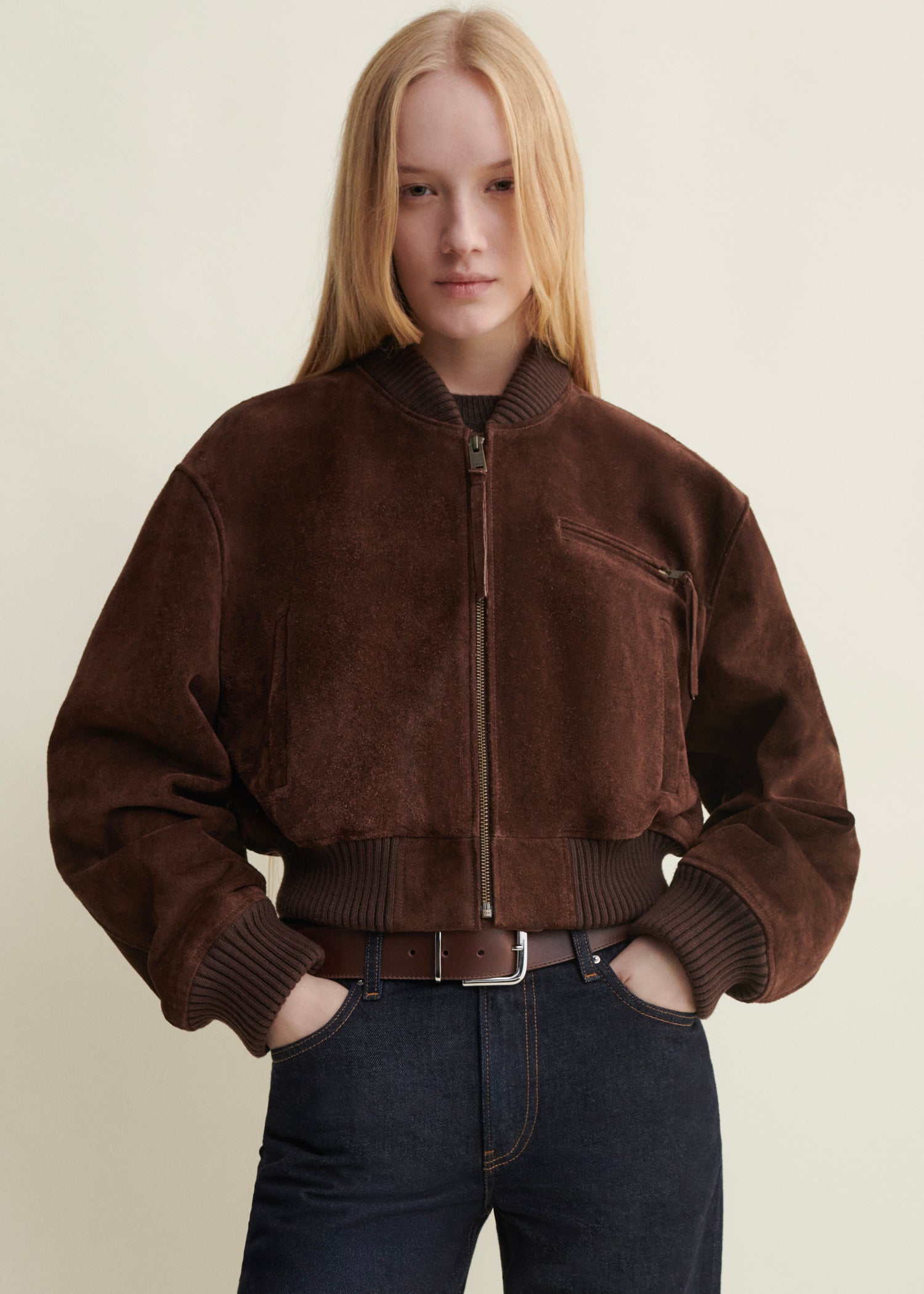 ELETTRA | Gritty Suede Jacket
