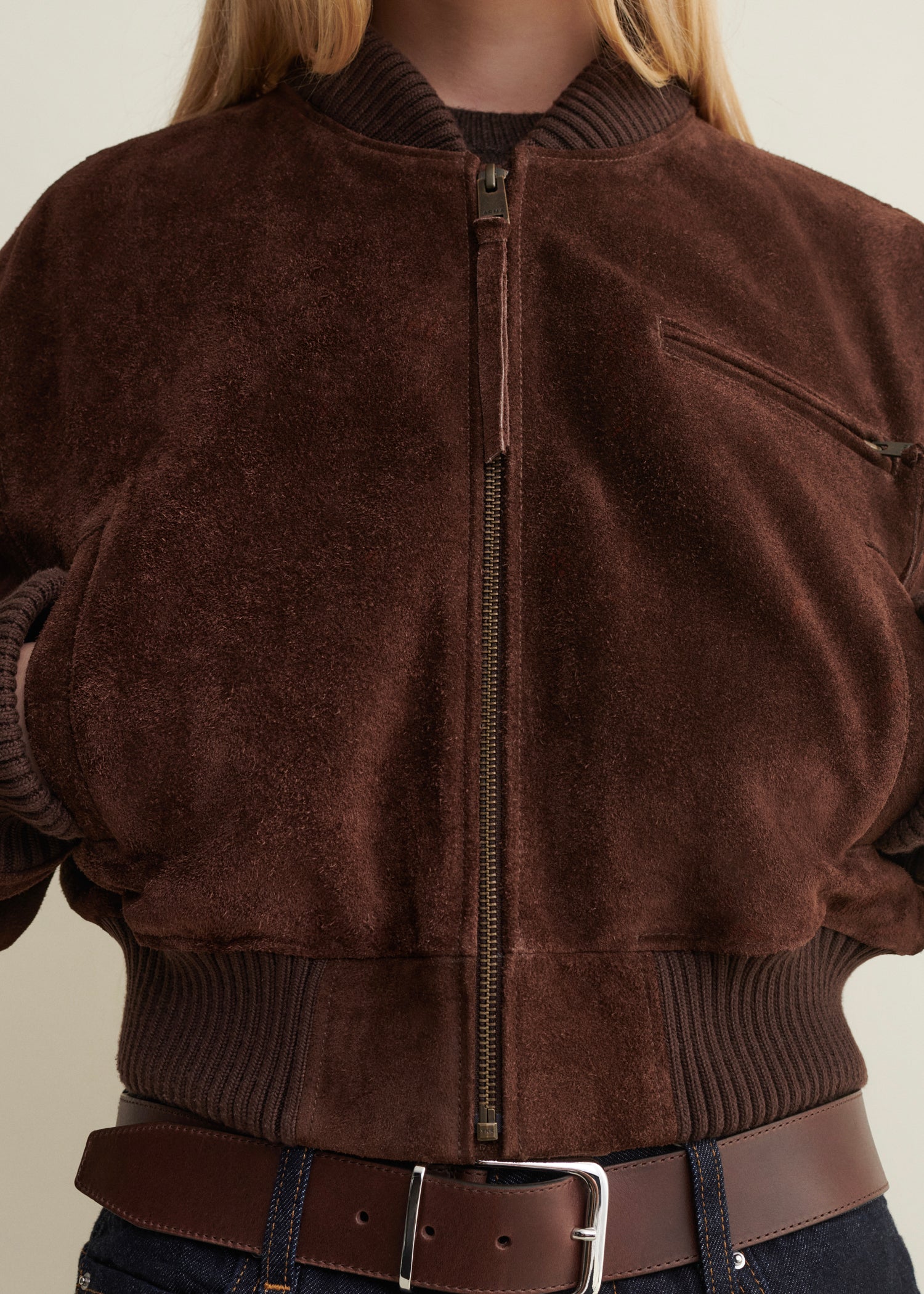 ELETTRA | Gritty Suede Jacket