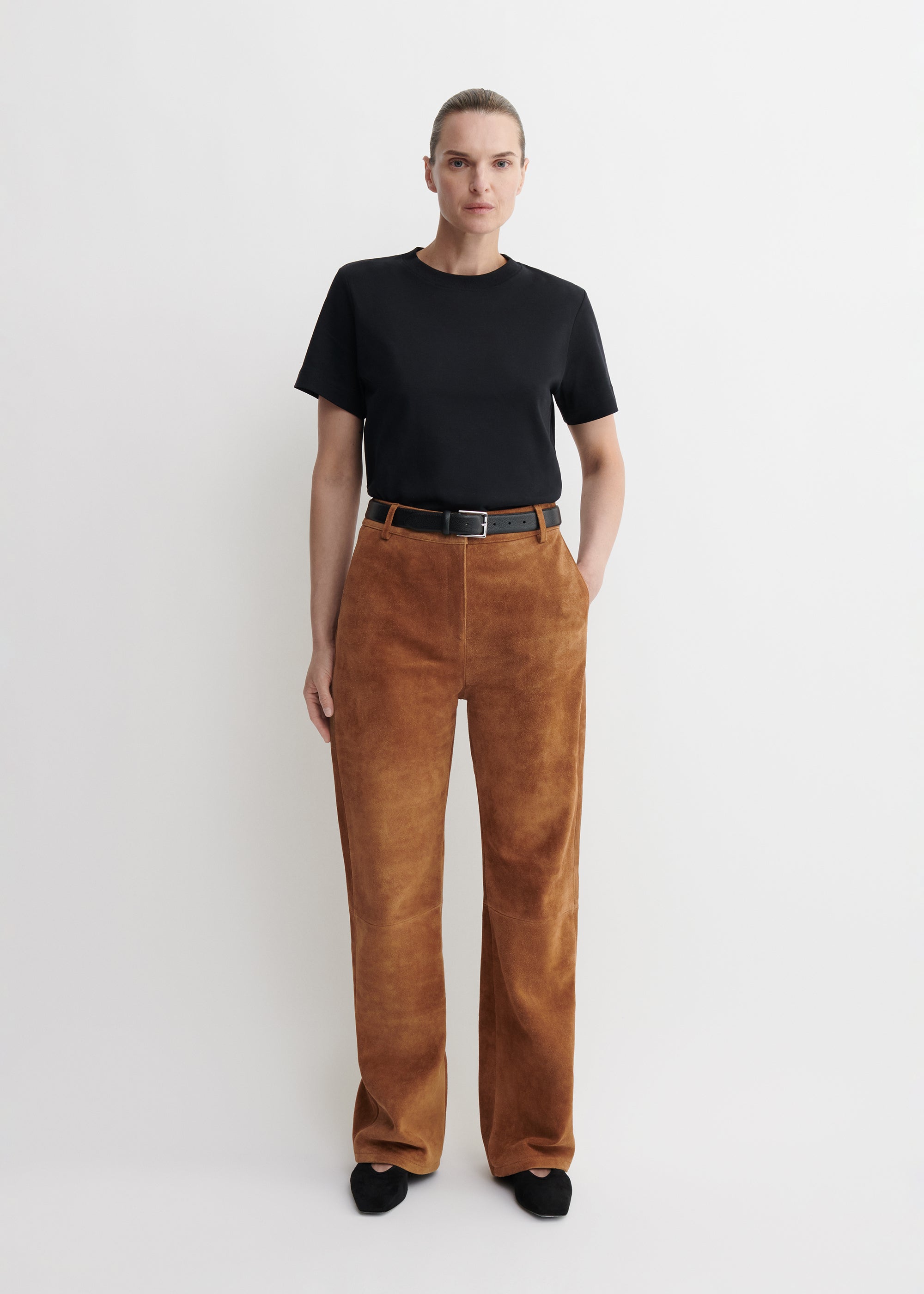SOLE | Gritty Suede Trousers