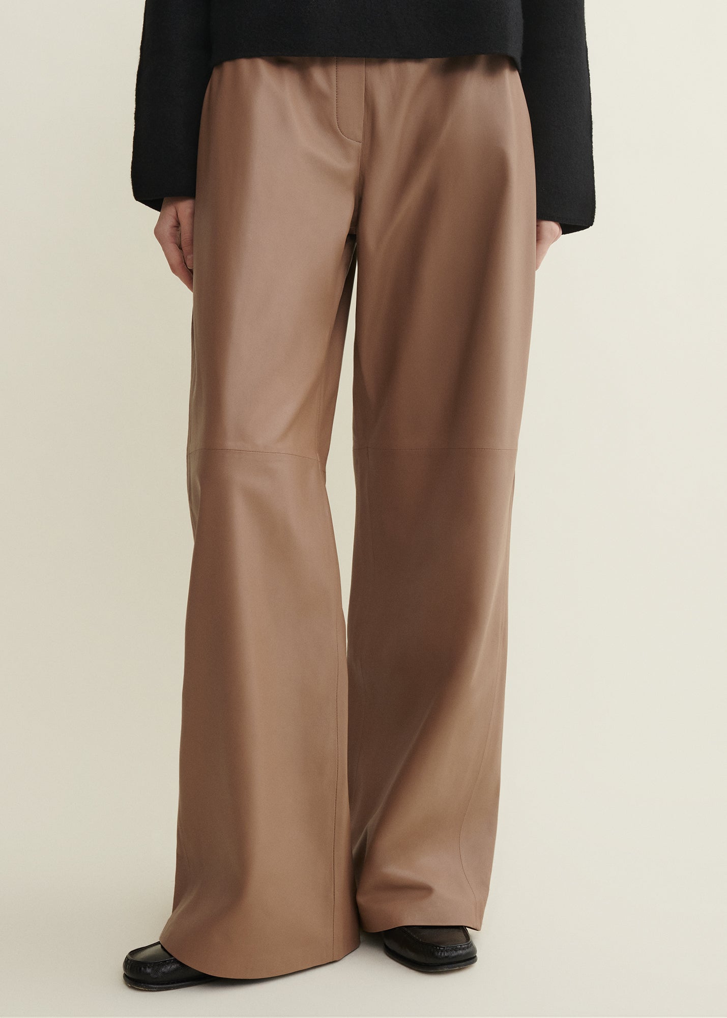 SOLIA | Leather Trousers