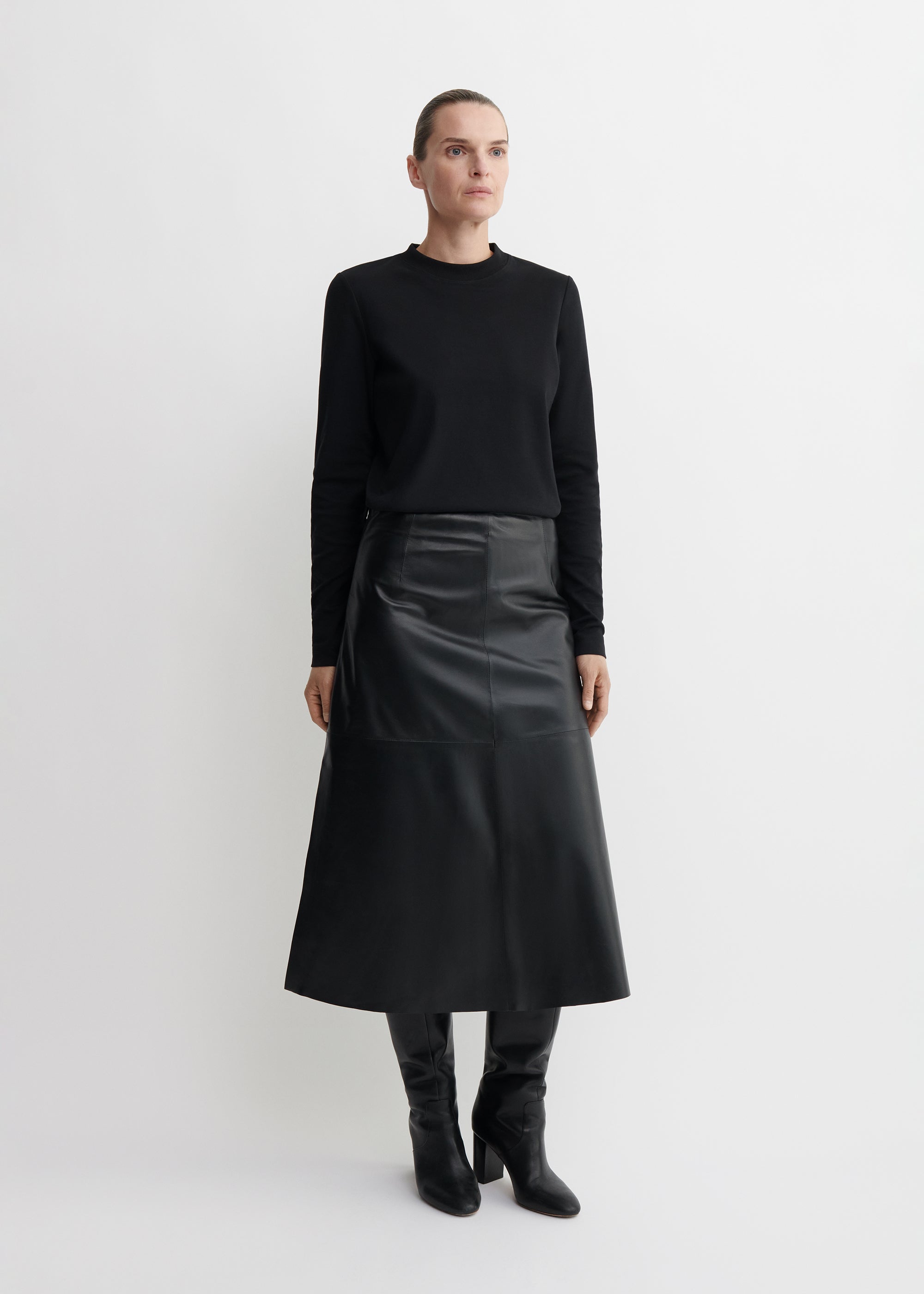 PHILIPA | Leather Skirt
