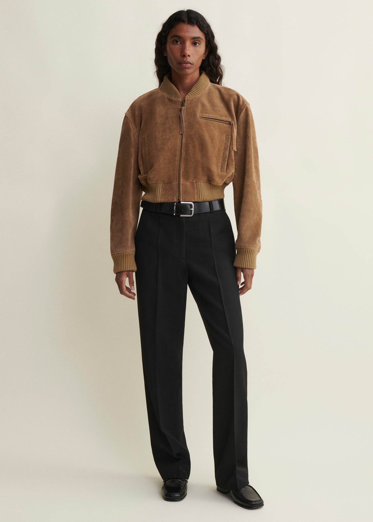 ELETTRA | Gritty Suede Jacket