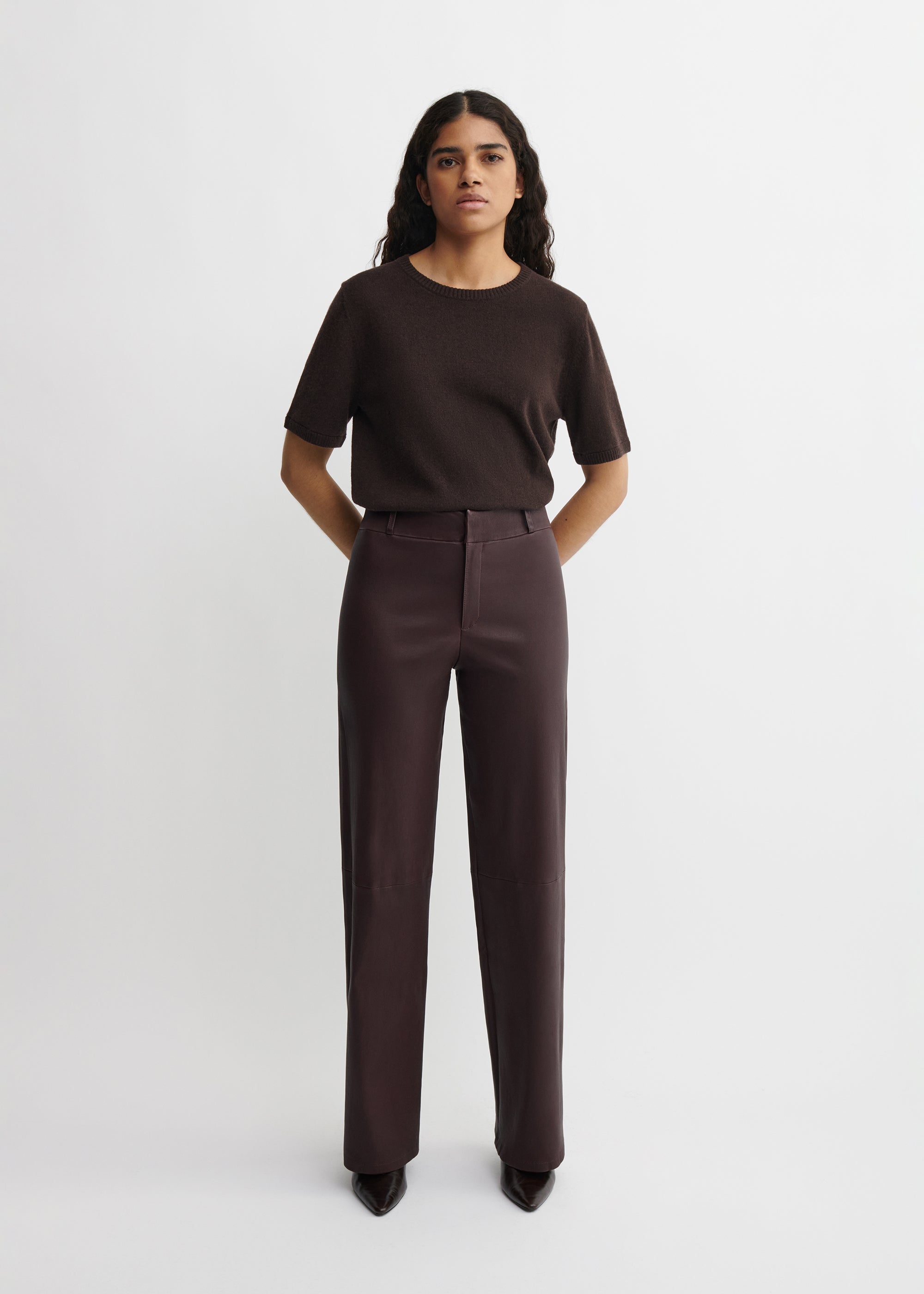 MARINA | Leather Trousers