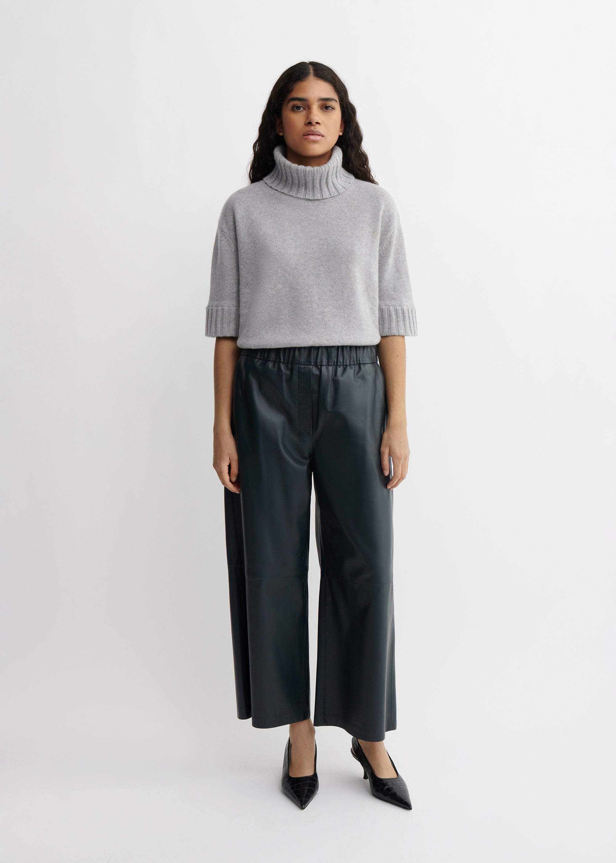 CELIA | Leather Trousers